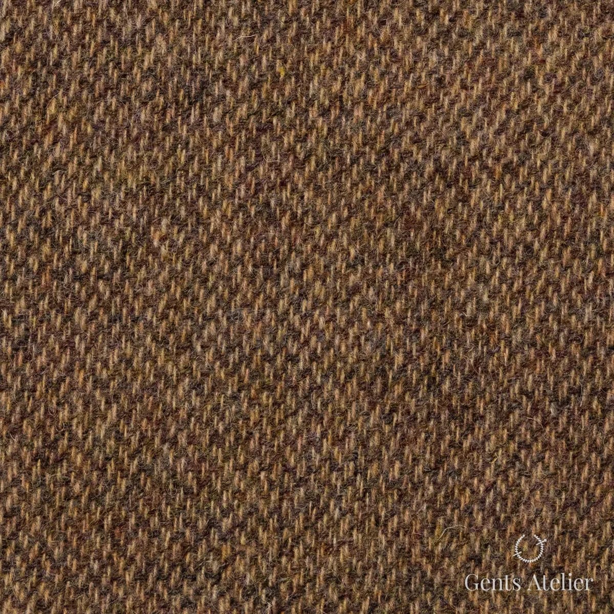 Зимний костюм из Holland & Sherry 8821029 — коричневый, 100% шерсть