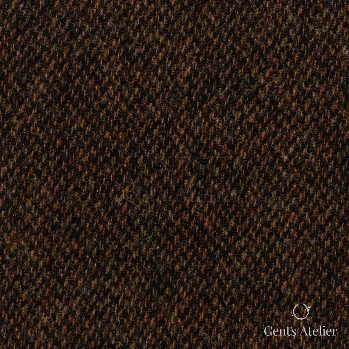 Зимний костюм из Holland & Sherry 8821030 — коричневый, 100% шерсть