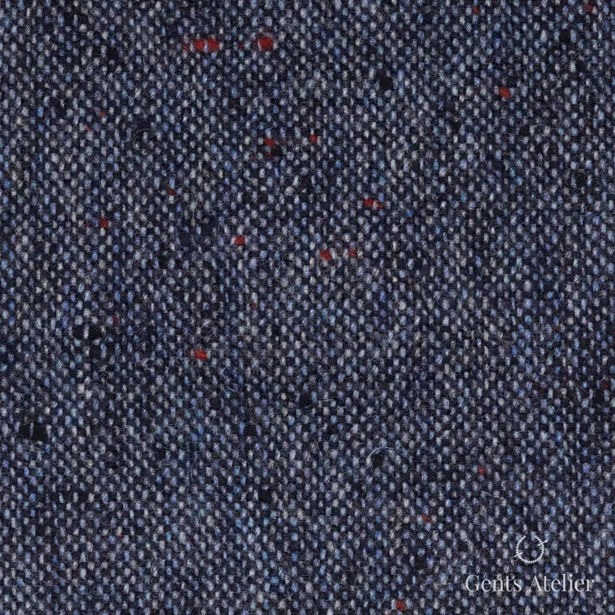 Зимний костюм из Holland & Sherry 8821305 — синий, 100% шерсть