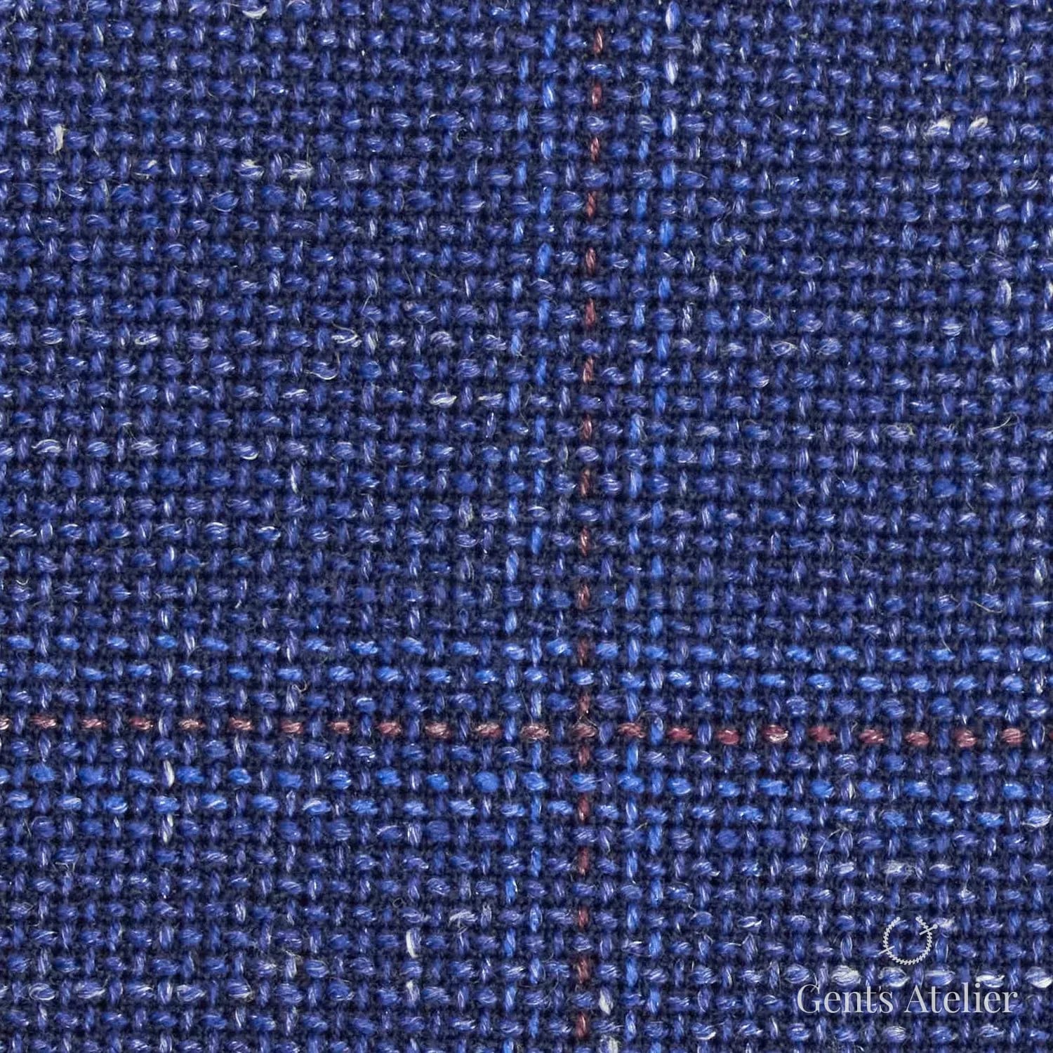 Костюм из Iniziare JX3170 — синий, 92% Шерсть, 5% Лён, 2% Шёлк, 1% Лиоцелл