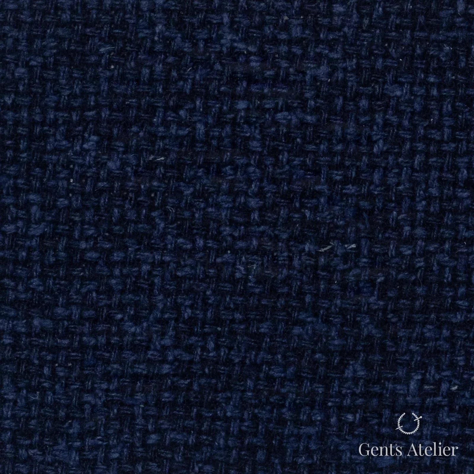 Костюмная ткань Marzoni 641 - 154 / 1300 — Синий, однотонная, 65% шерсть, 35% шёлк