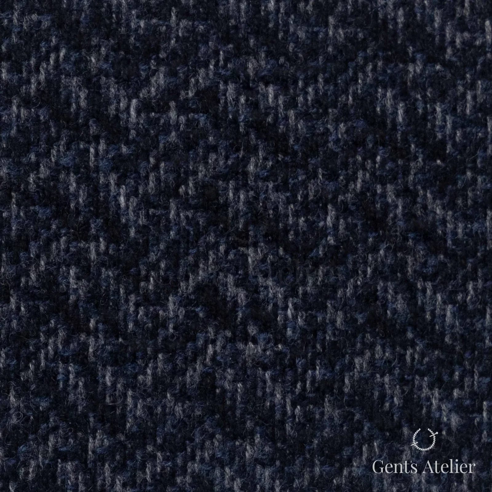 Костюмная ткань Marzoni 651 - 034 / 1200 — Серый / Синий, меланж, 90% шерсть, 10% кашемир