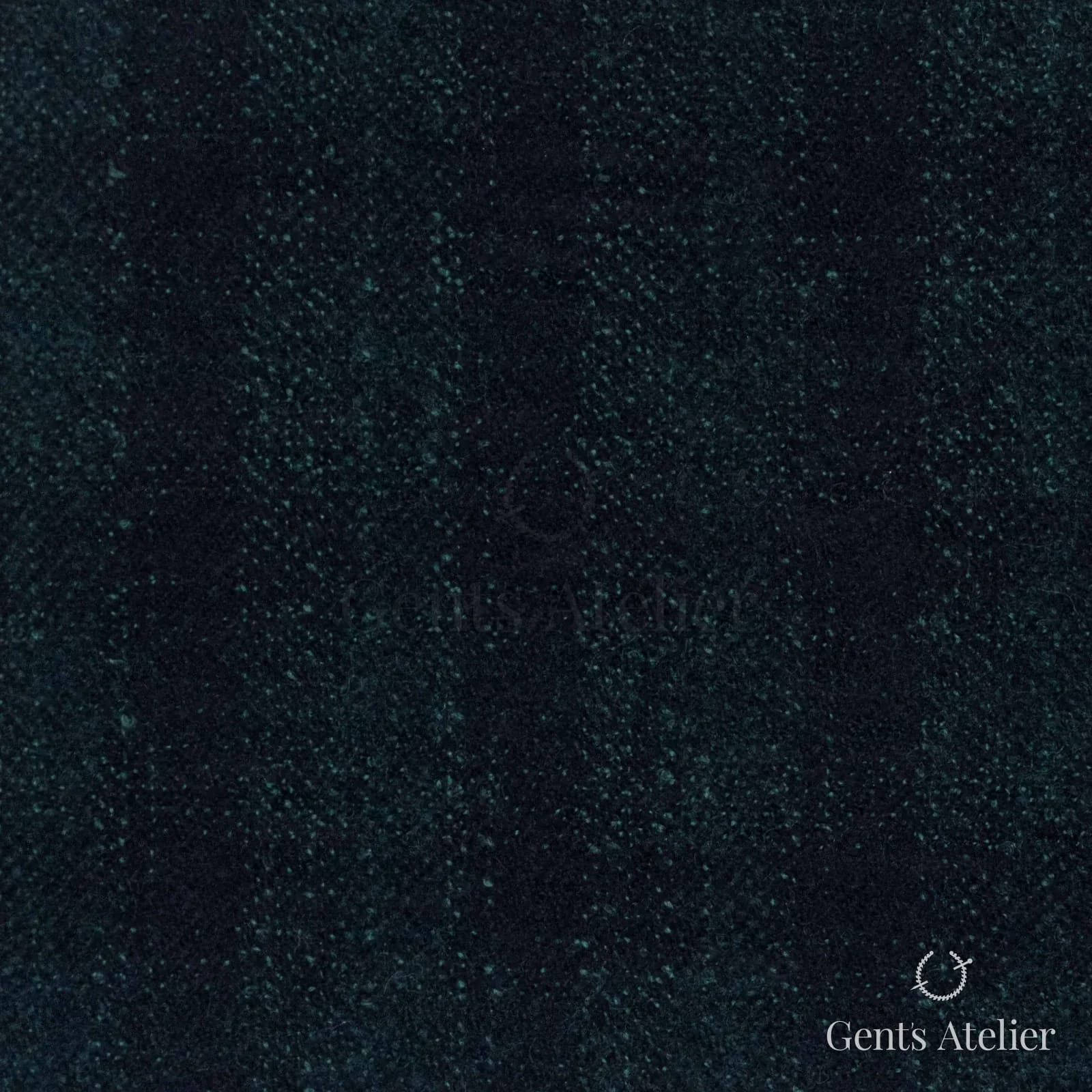 Костюмная ткань Marzoni 651 - 656 / 1200 — Тёмно-синий / Зелёный, меланж, 100% шерсть