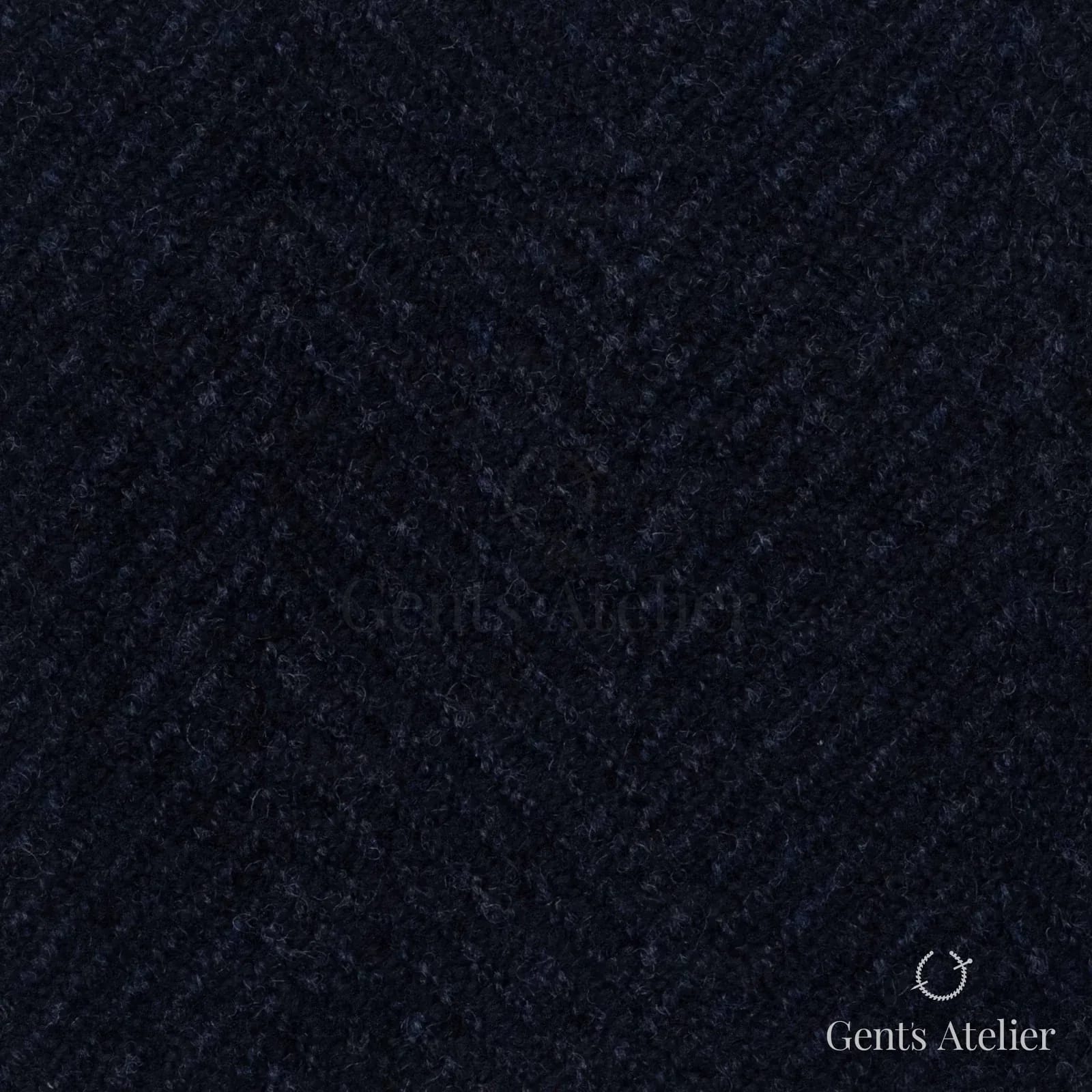 Костюмная ткань Marzoni 662 - 023 / 2200 — Тёмно-синий, ёлочка, 90% шерсть, 10% кашемир