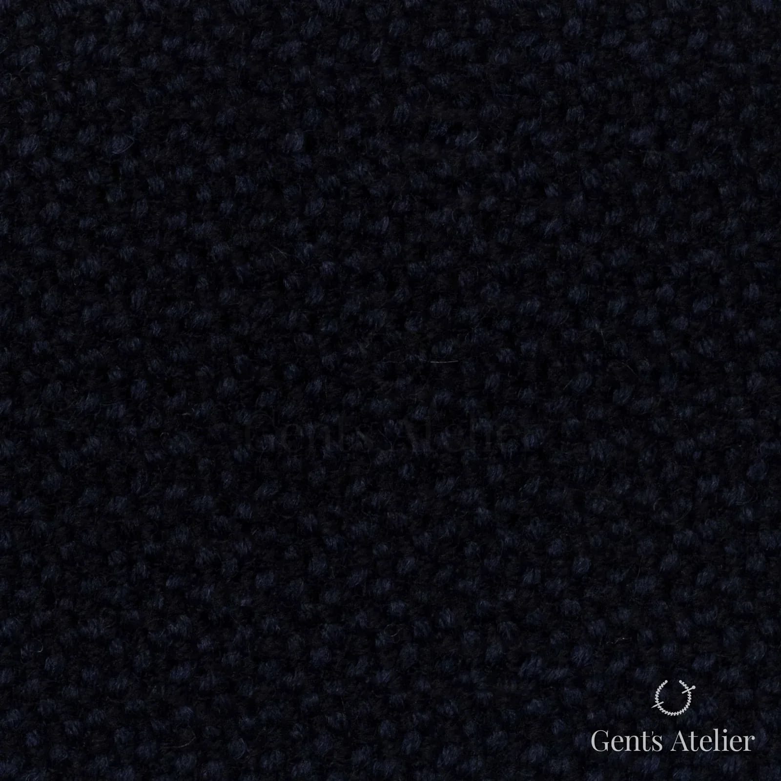 Костюмная ткань Marzoni 665 - 112 / 900 — Тёмно-синий, однотонная, 99% шерсть, 1% эластан