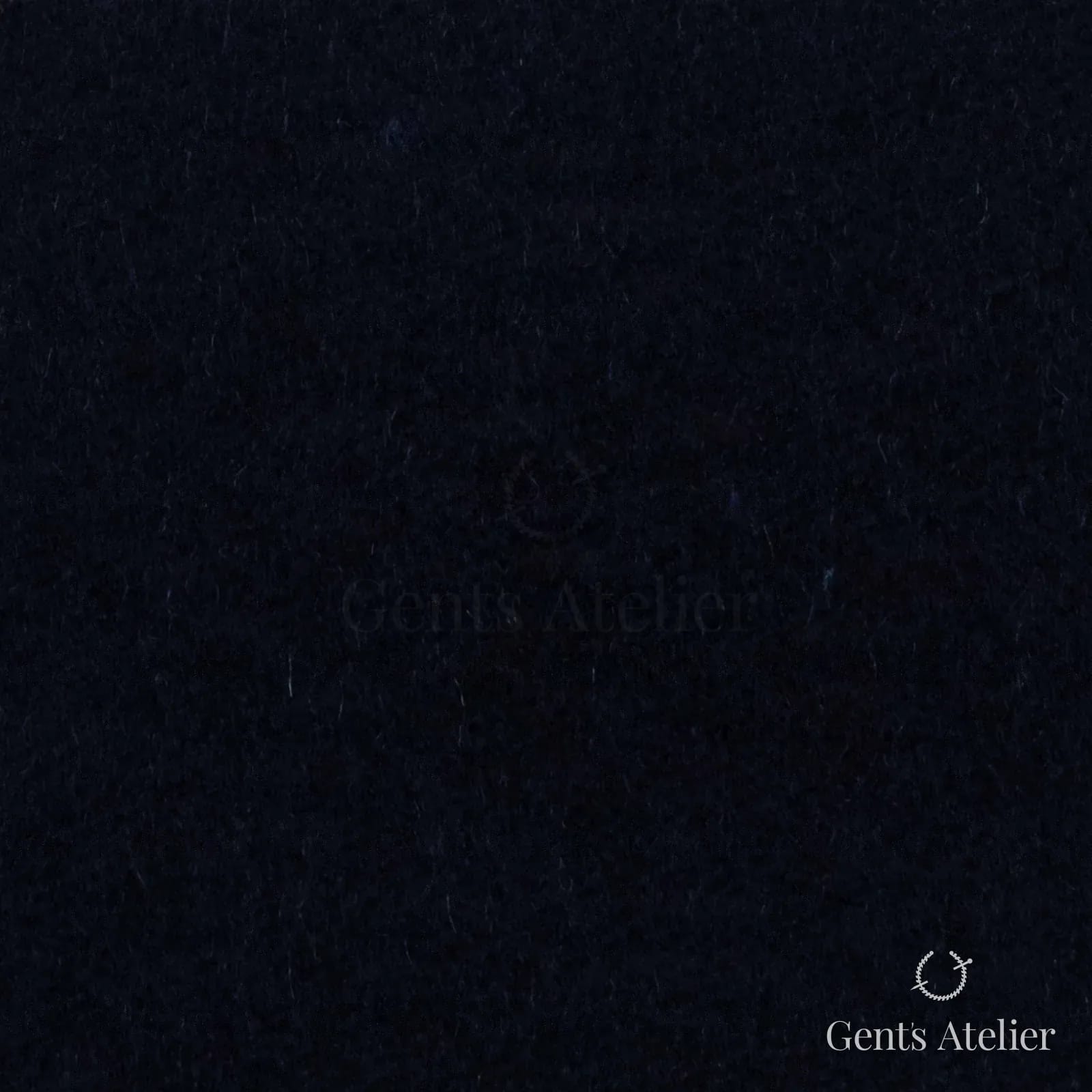 Костюмная ткань Marzoni 665 - 117 / 1600 — Тёмно-синий, однотонная, 90% шерсть, 10% кашемир