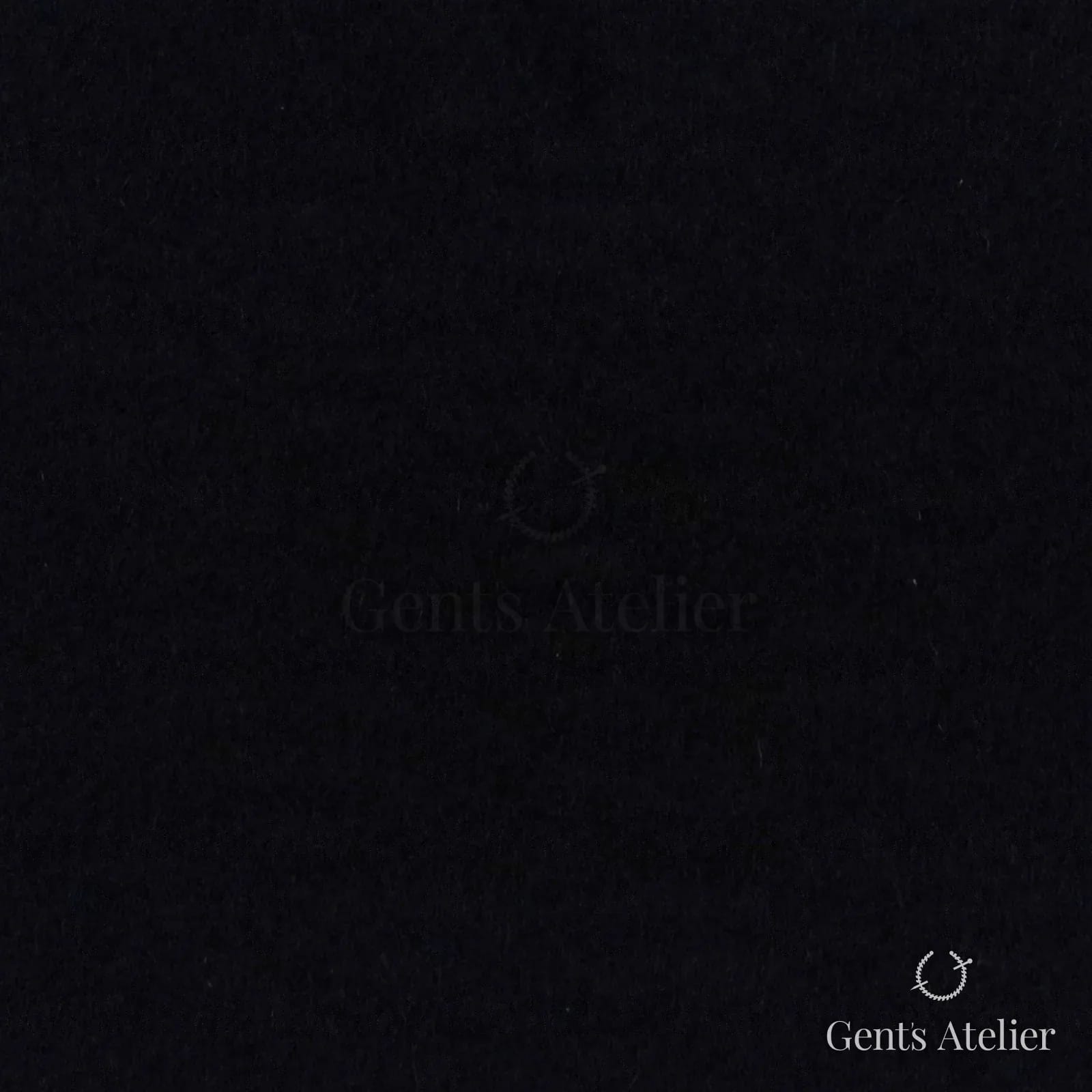 Костюмная ткань Marzoni 665 - 149 / 1600 — Чёрный, однотонная, 90% шерсть, 10% кашемир