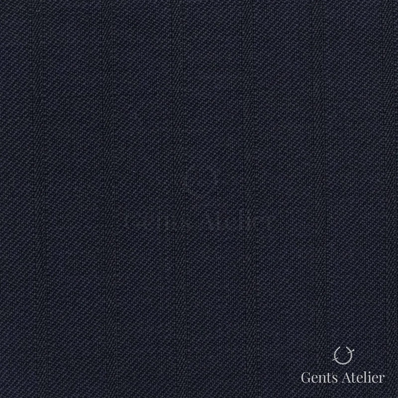 Костюмная ткань Marzoni 606 - 377 / 800 — Тёмно-синий, полоса, 100% шерсть