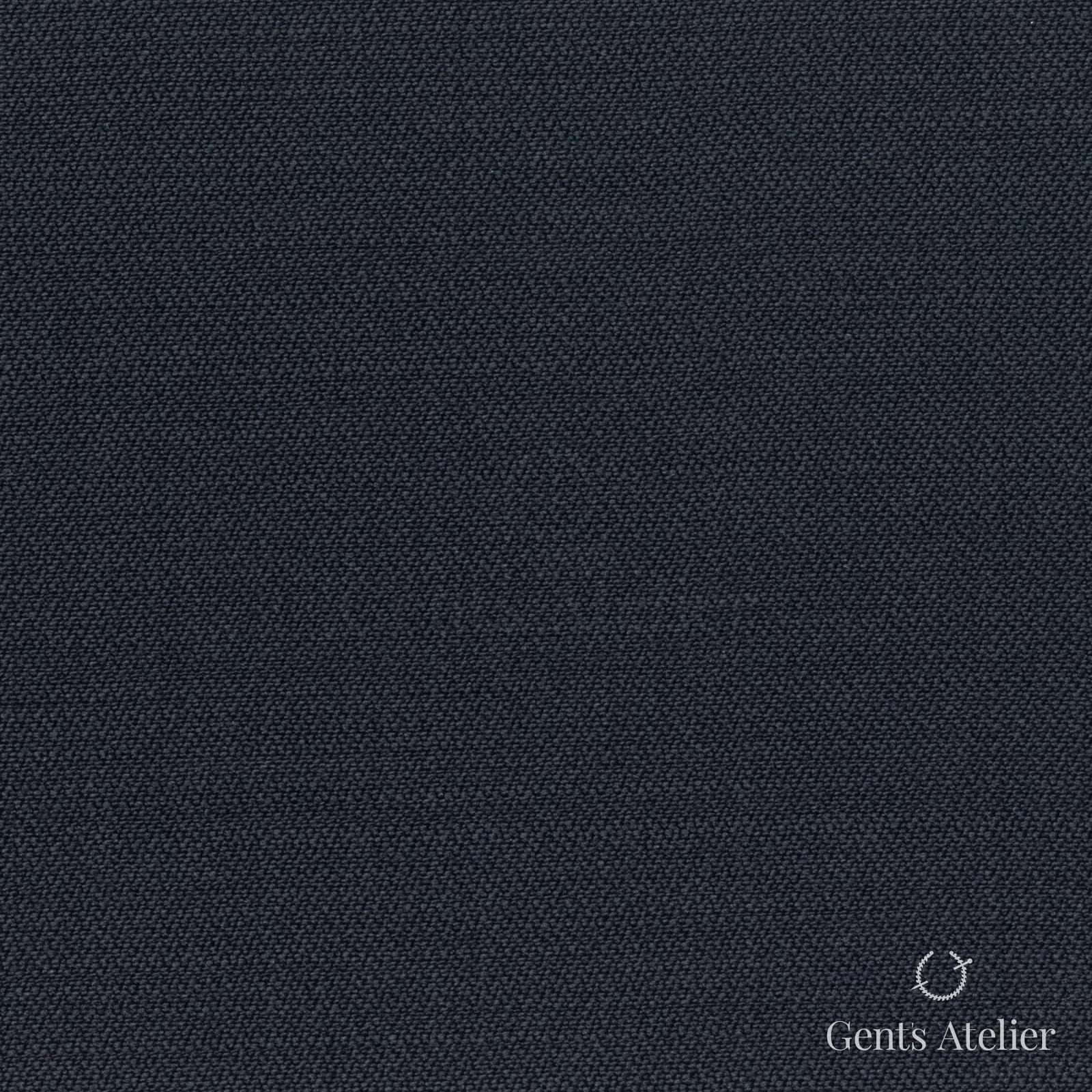 Костюмная ткань Marzoni 607 - 531 / 900 — Тёмно-синий, однотонная, 100% шерсть