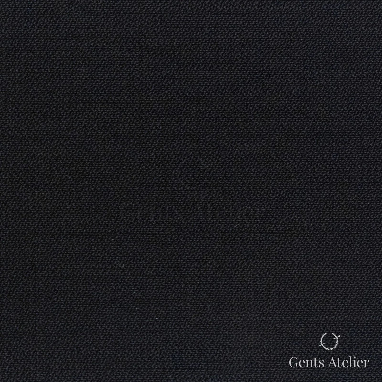 Костюмная ткань Marzoni 609 - 978 / 900 — Чёрный, однотонная, 100% шерсть