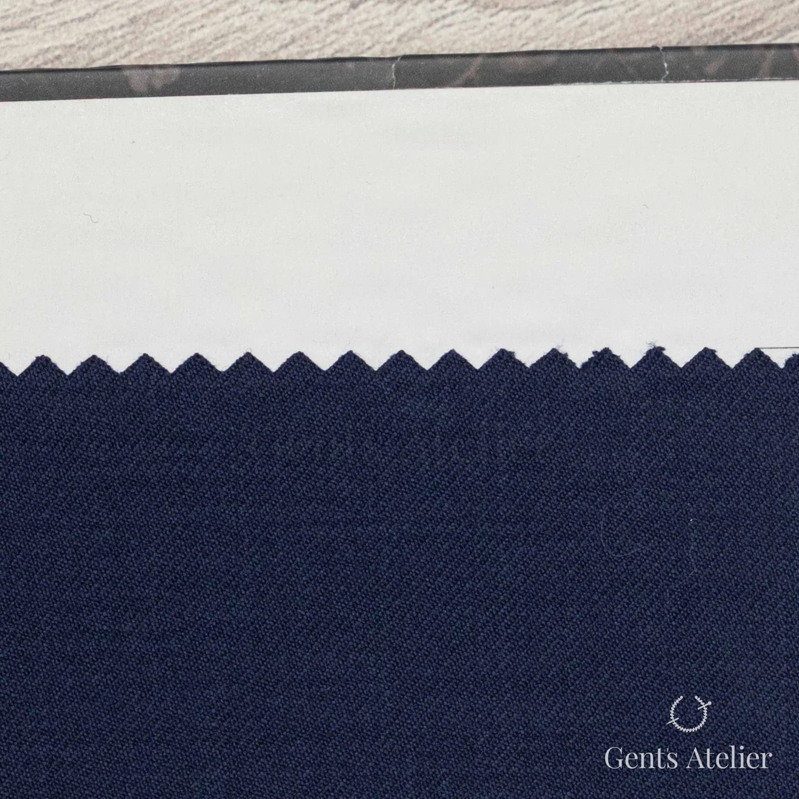 Костюмная ткань Marzoni 609 - 994 / 900 — Тёмно-синий, однотонная, 100% шерсть
