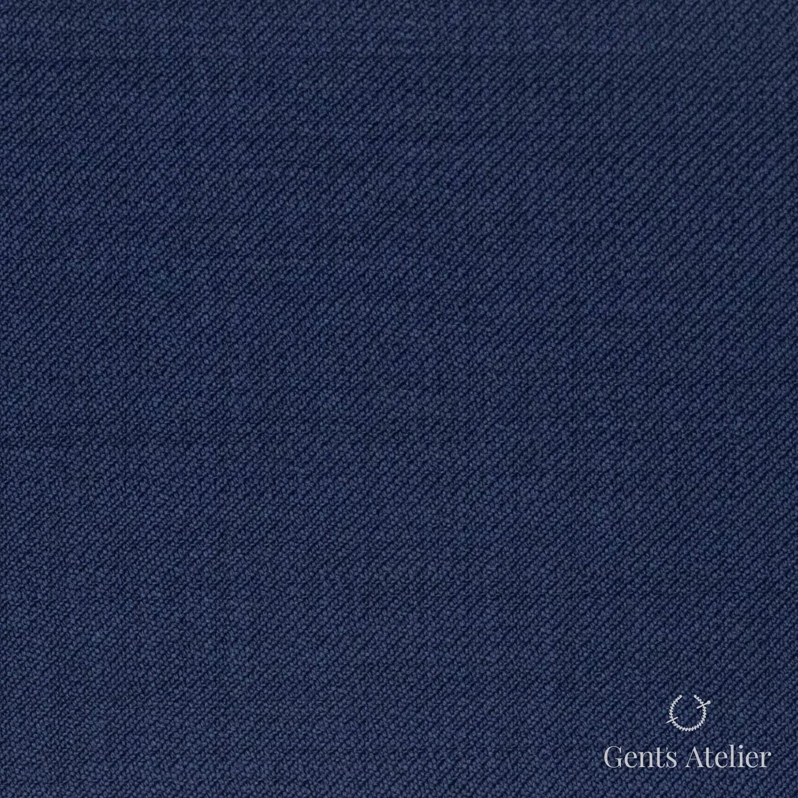 Костюмная ткань Marzoni 721 - 002 / 900 — Тёмно-синий, однотонная, 100% шерсть