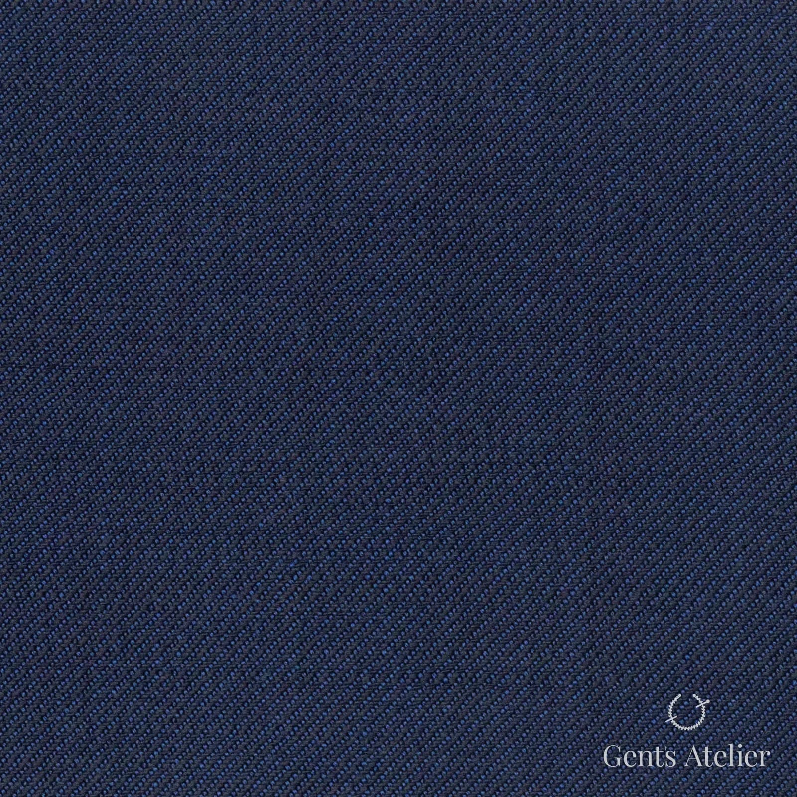 Костюмная ткань Marzoni 721 - 003 / 900 — Тёмно-синий, однотонная, 100% шерсть