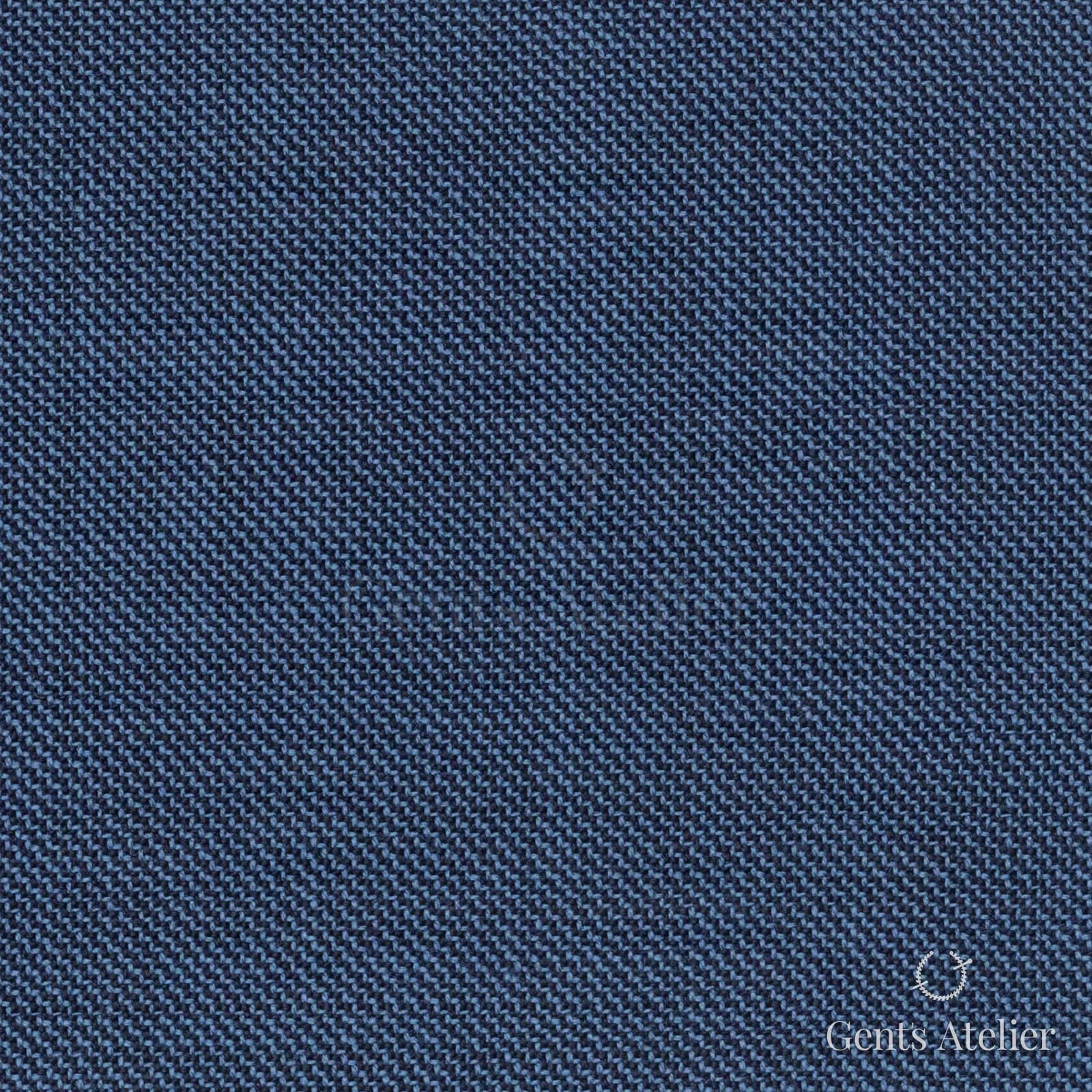 Костюмная ткань Marzoni 721 - 007 / 900 — Синий, меланж, 100% шерсть