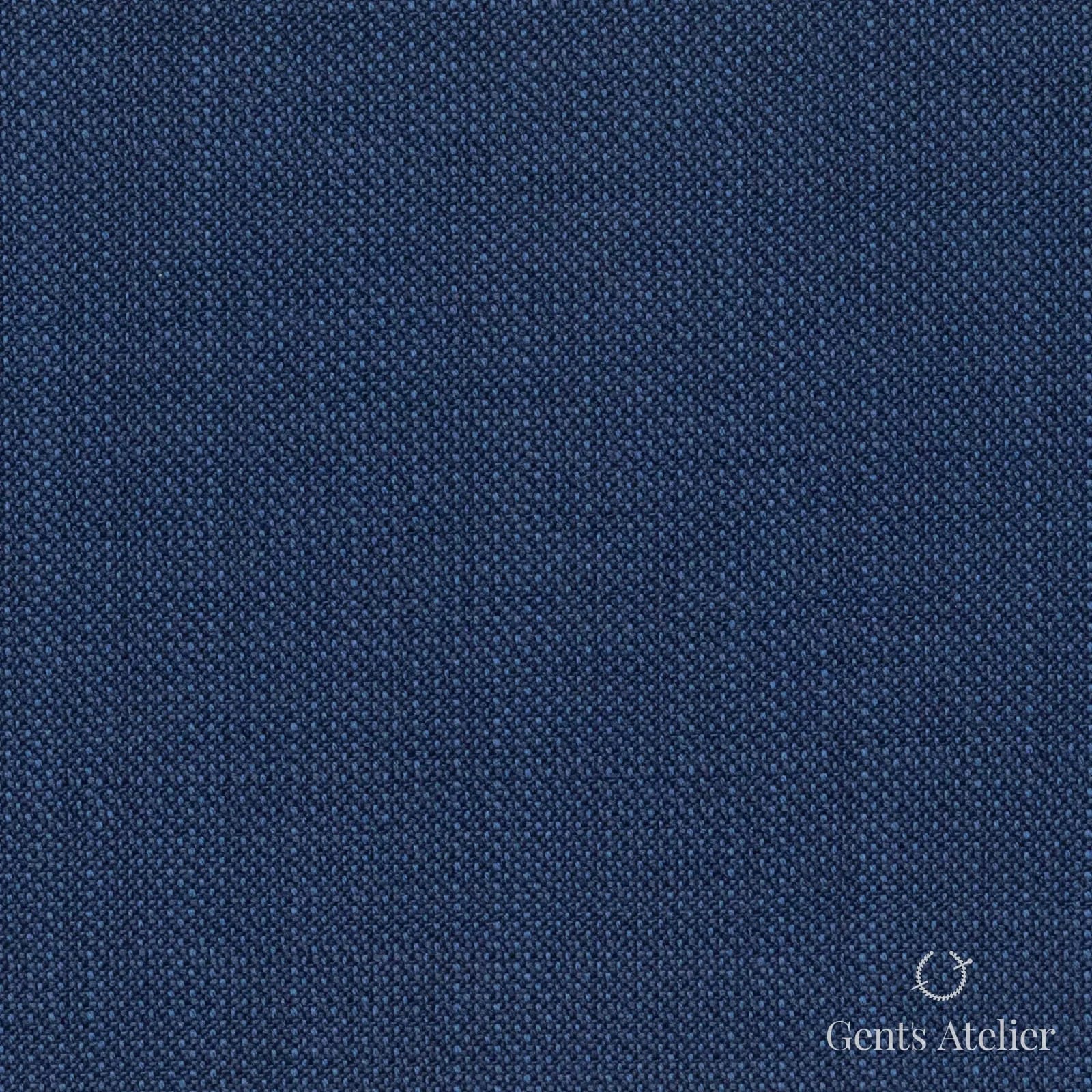 Костюмная ткань Marzoni 721 - 008 / 900 — Синий, однотонная, 100% шерсть