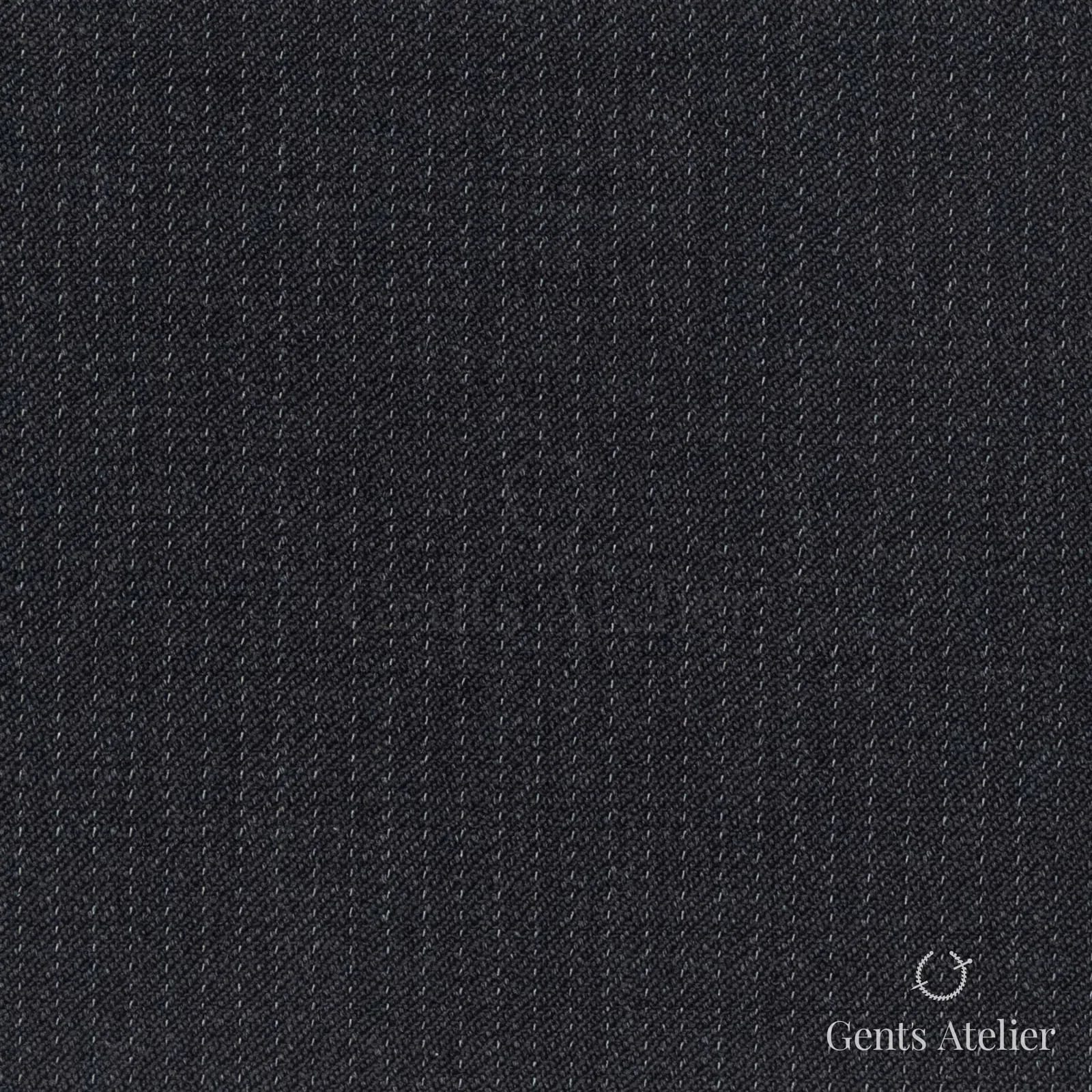 Костюмная ткань Marzoni 723 - 028 / 1200 — Тёмно-синий, ёлочка, 100% шерсть