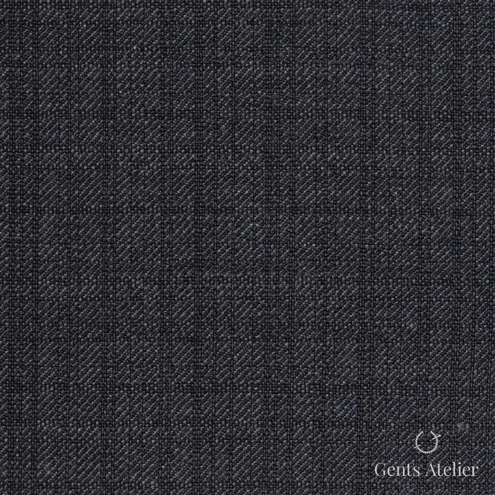 Костюмная ткань Marzoni 723 - 036 / 1200 — Серый, оконная клетка, 100% шерсть