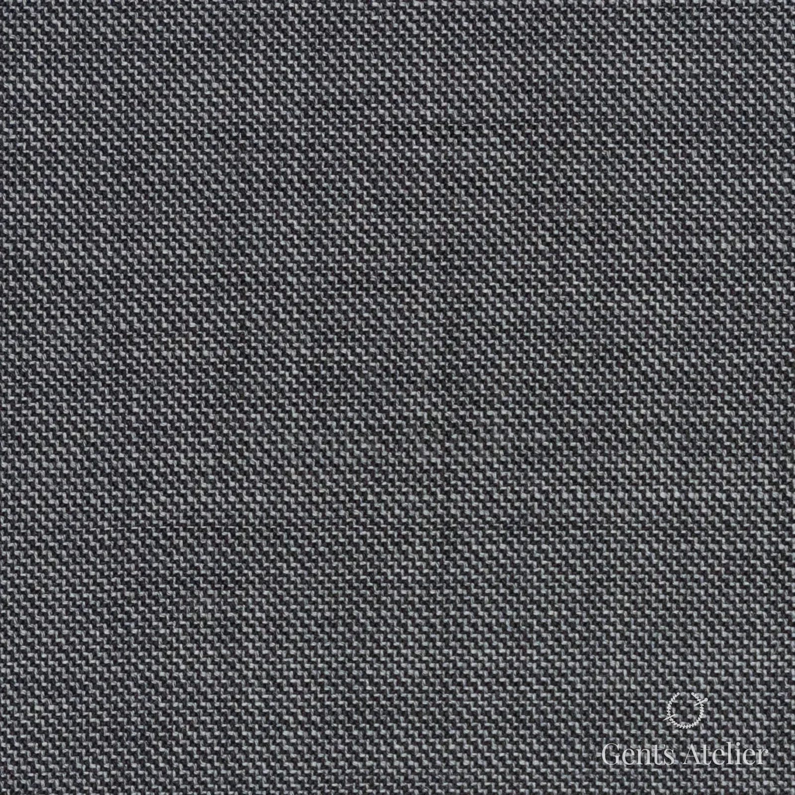 Костюмная ткань Marzoni 723 - 045 / 1200 — Серый, меланж, 100% шерсть