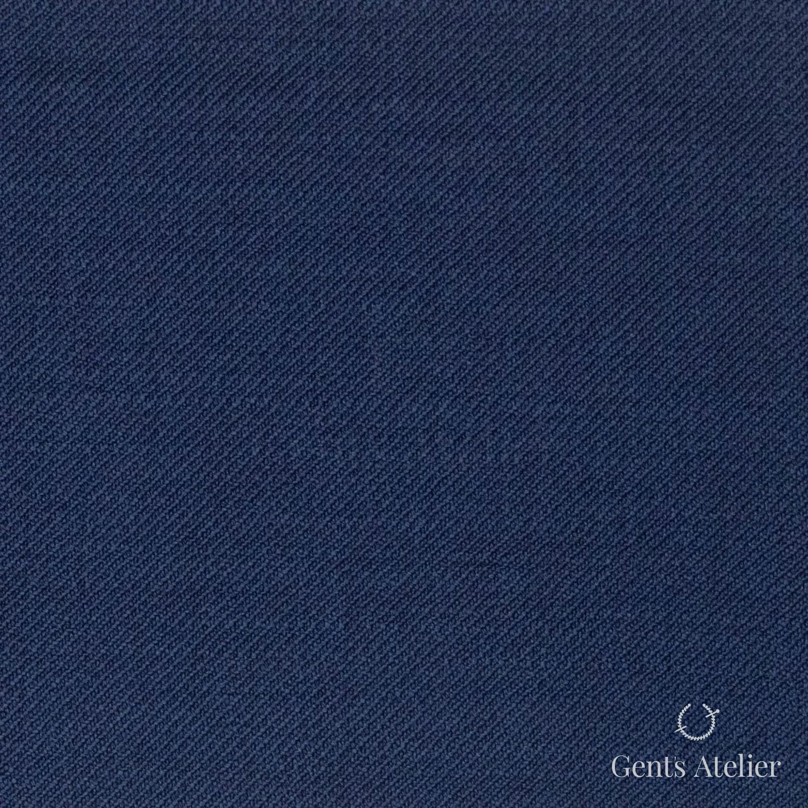 Костюмная ткань Marzoni 723 - 048 / 1200 — Синий, однотонная, 100% шерсть