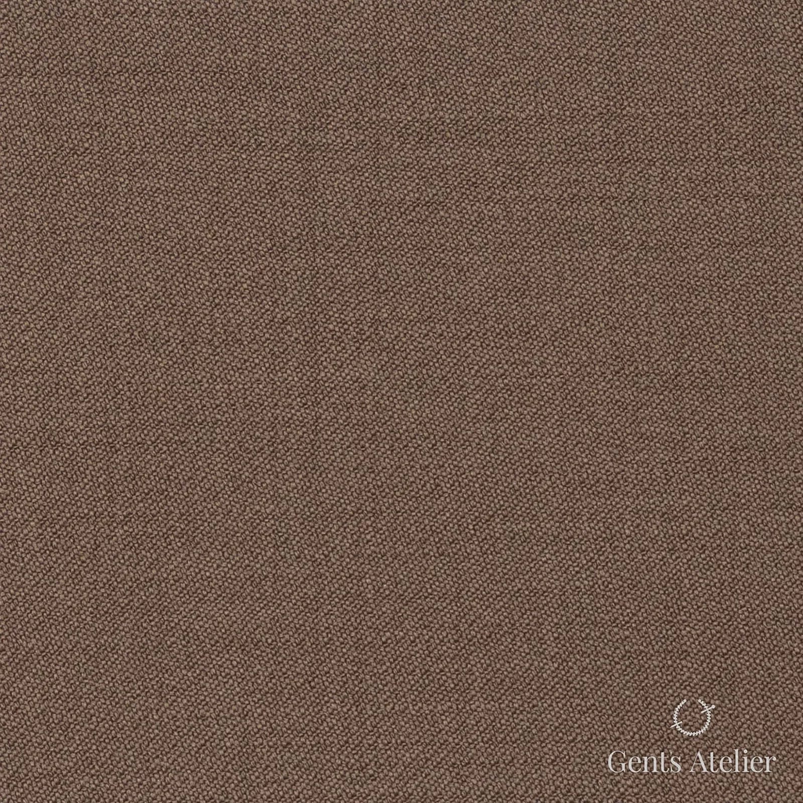 Костюмная ткань Marzoni 602 - 270 / 600 — Коричневый, однотонная, 100% шерсть