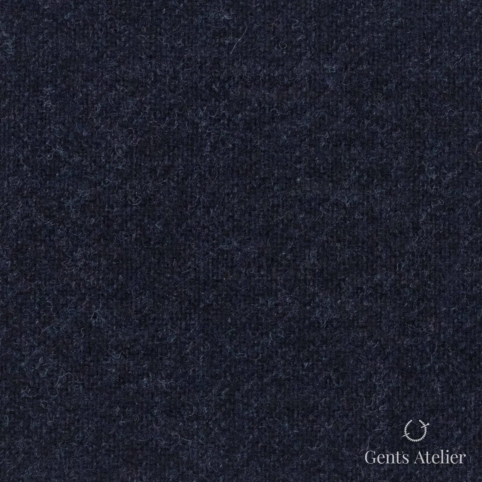 Костюмная ткань Marzoni 606 - 039 / 700 — Dark Blue, однотонная, 100% шерсть