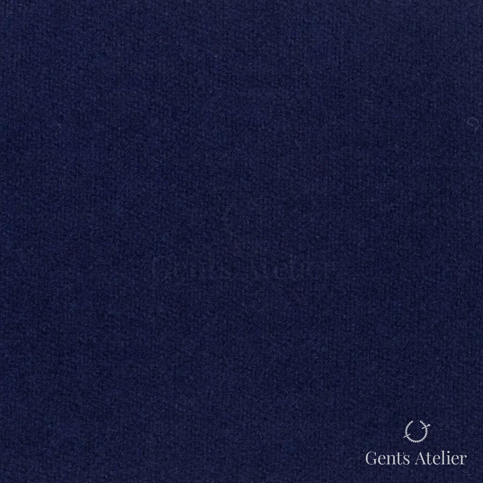 Костюмная ткань Marzoni 606 - 487 / 700 — Тёмно-синий, однотонная, 100% шерсть