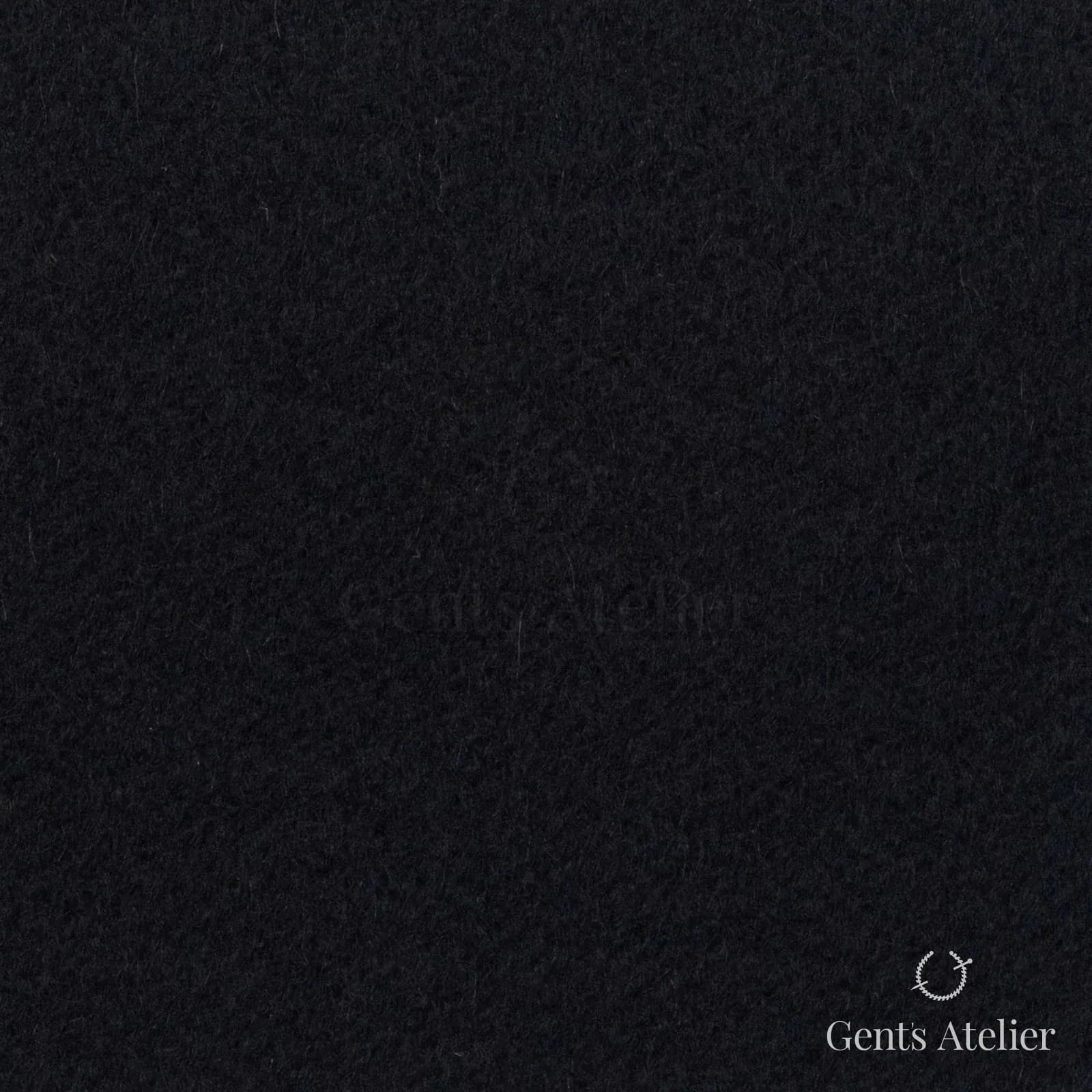 Костюмная ткань Marzoni 608 - 952 / 3000 — Чёрный, однотонная, 100% кашемир