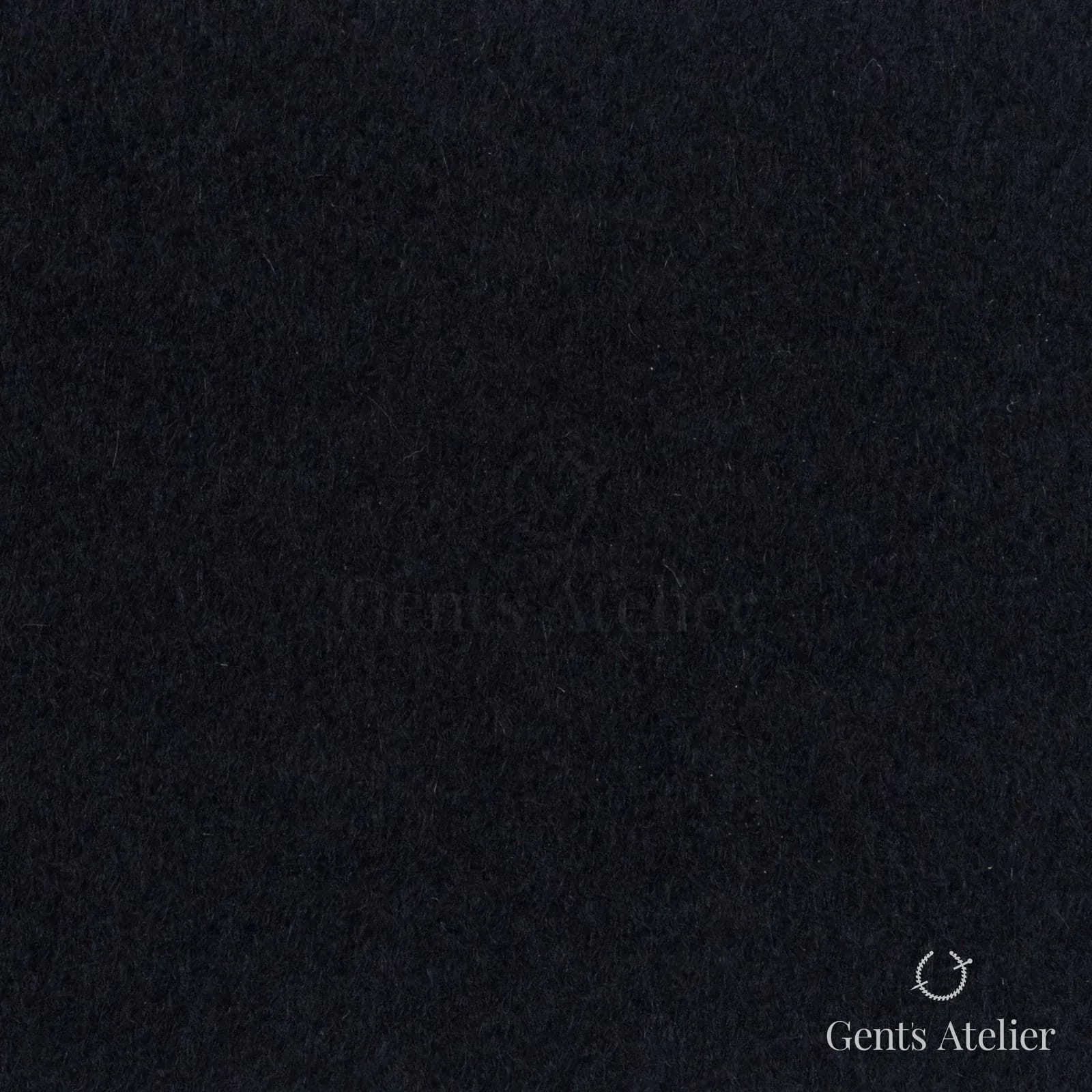Костюмная ткань Marzoni 608 - 956 / 3000 — Тёмно-синий, однотонная, 100% кашемир