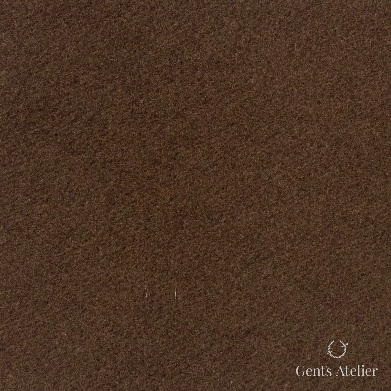 Костюмная ткань Marzoni 608 - 963 / 3000 — Коричневый, однотонная, 100% кашемир