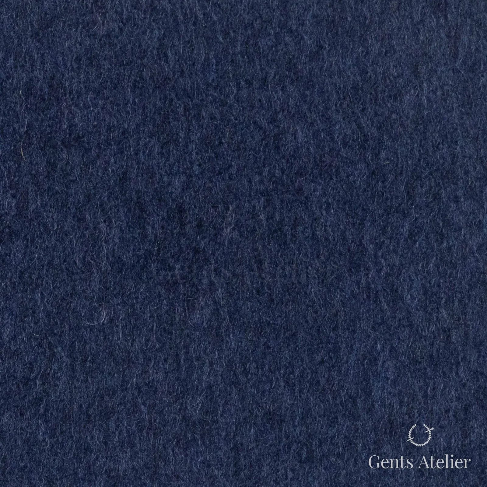 Костюмная ткань Marzoni 608 - 990 / 3000 — Тёмно-синий, меланж, 100% кашемир