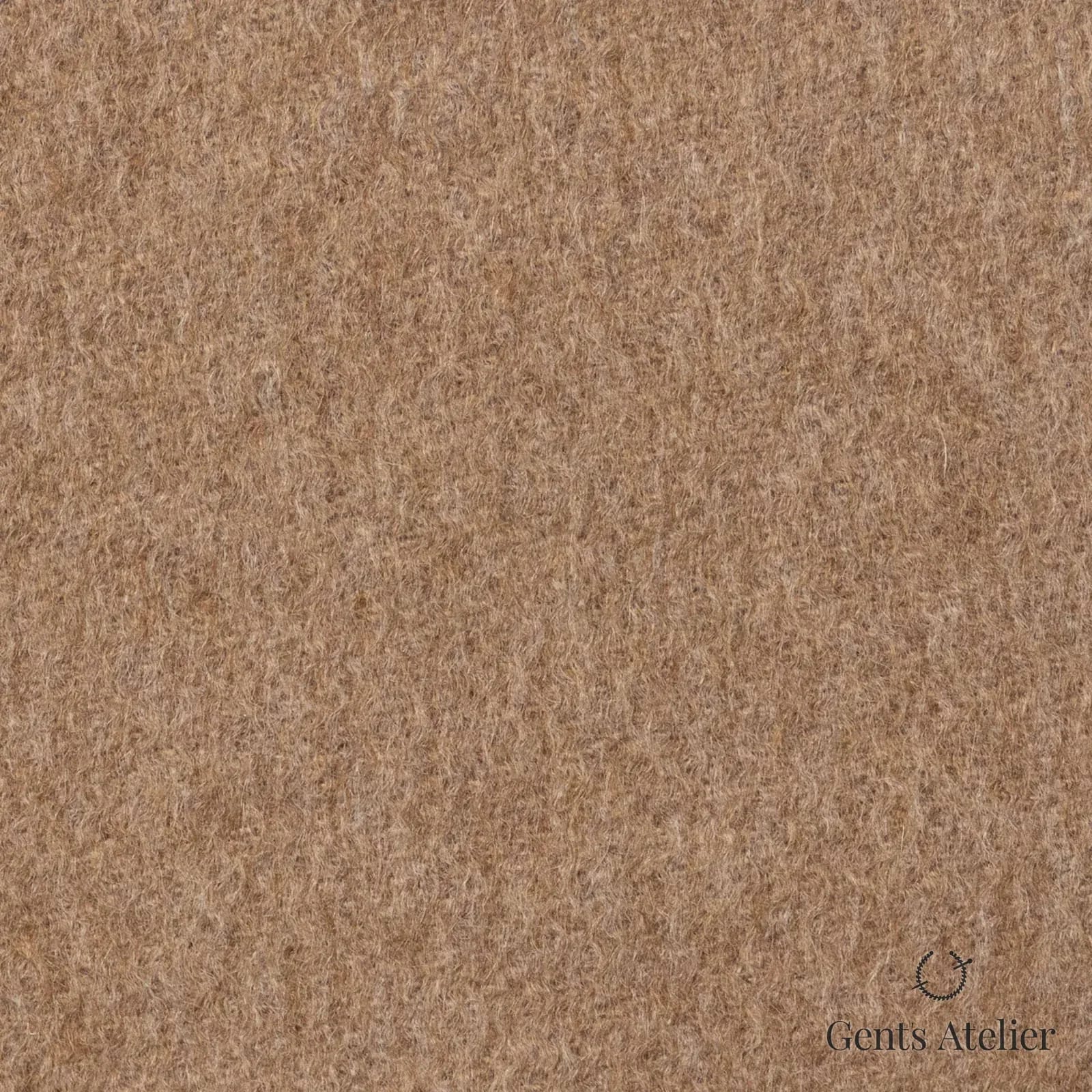 Костюмная ткань Marzoni 608 - 992 / 3000 — Almond, меланж, 100% кашемир