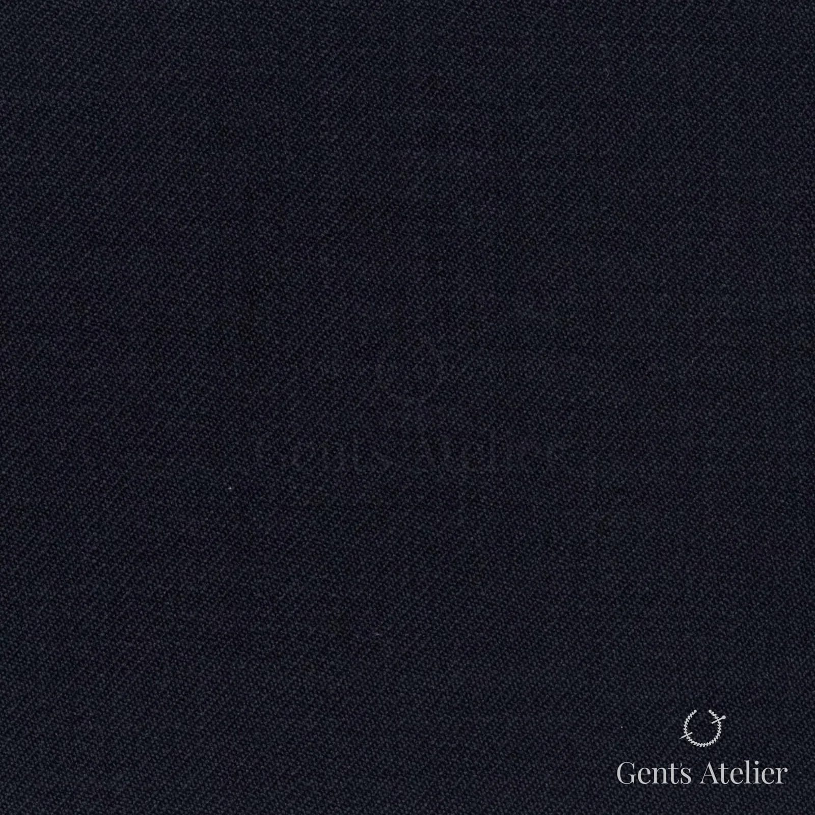 Костюмная ткань Marzoni 609 - 987 / 900 — Тёмно-синий, однотонная, 100% шерсть