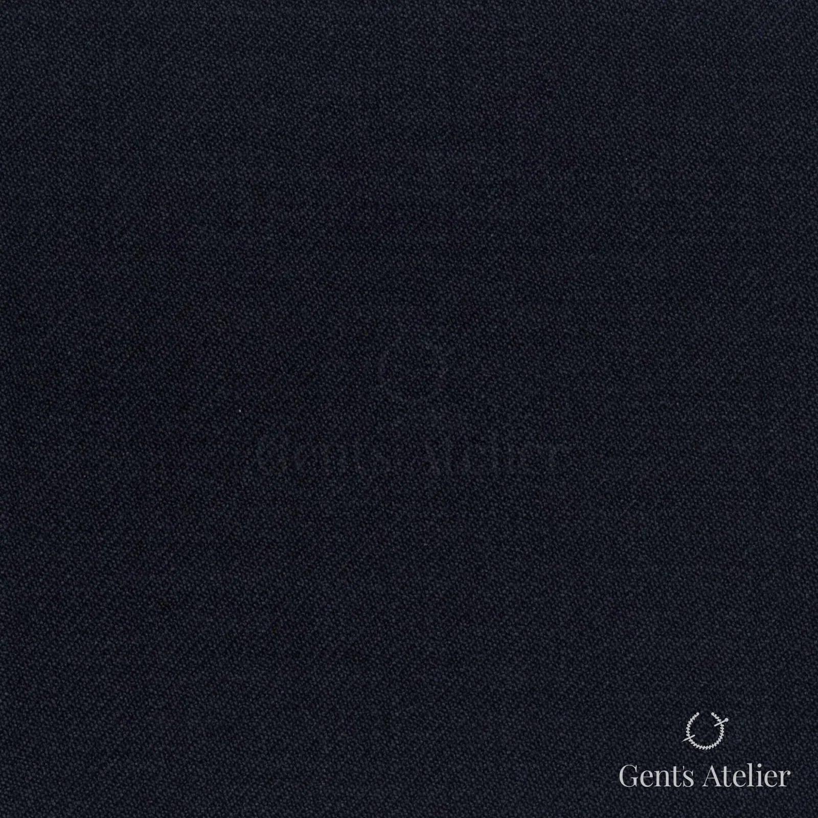 Костюмная ткань Marzoni 609 - 993 / 900 — Тёмно-синий, однотонная, 100% шерсть