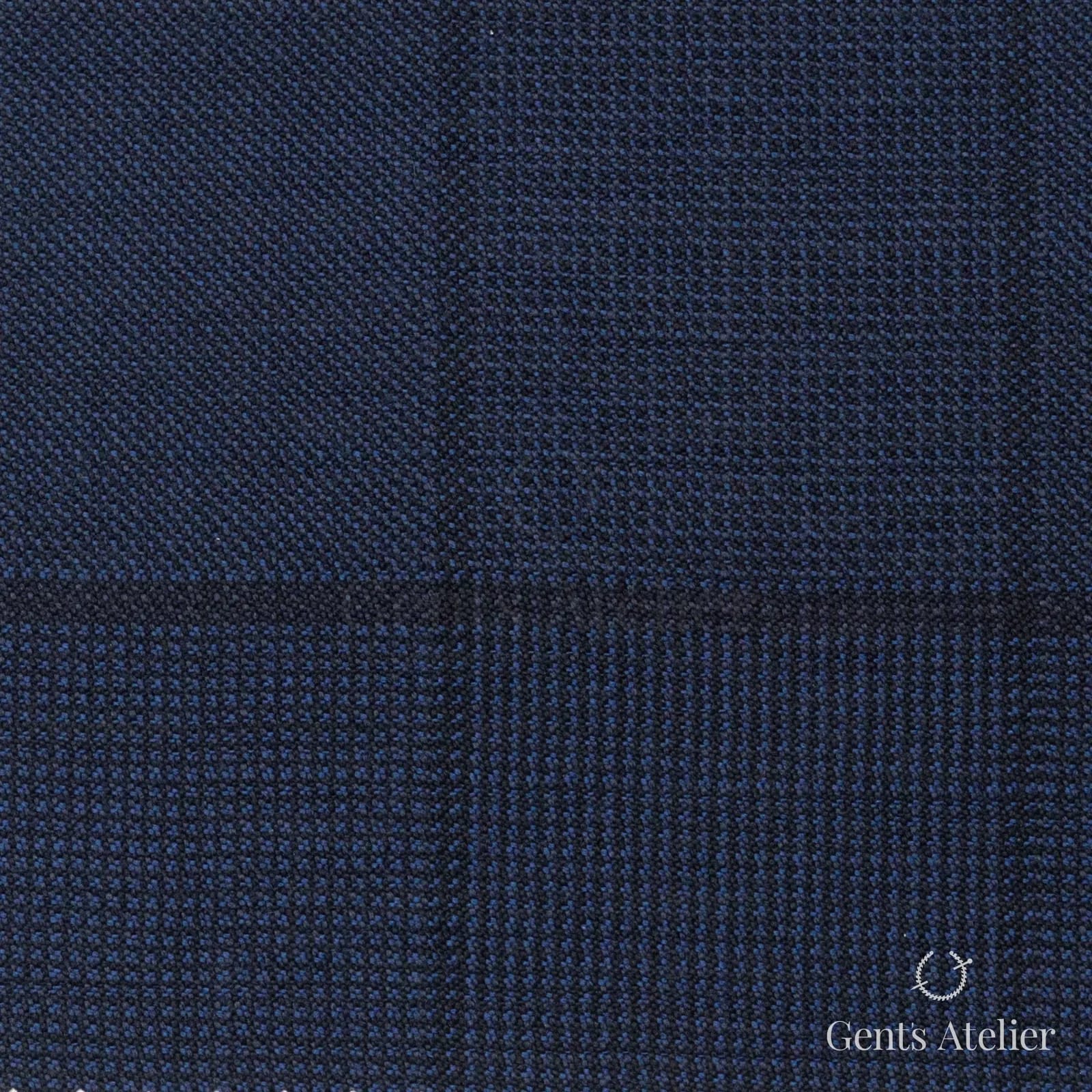 Костюмная ткань Marzoni 621 - 050 / 800 — Тёмно-синий, меланж, 100% шерсть