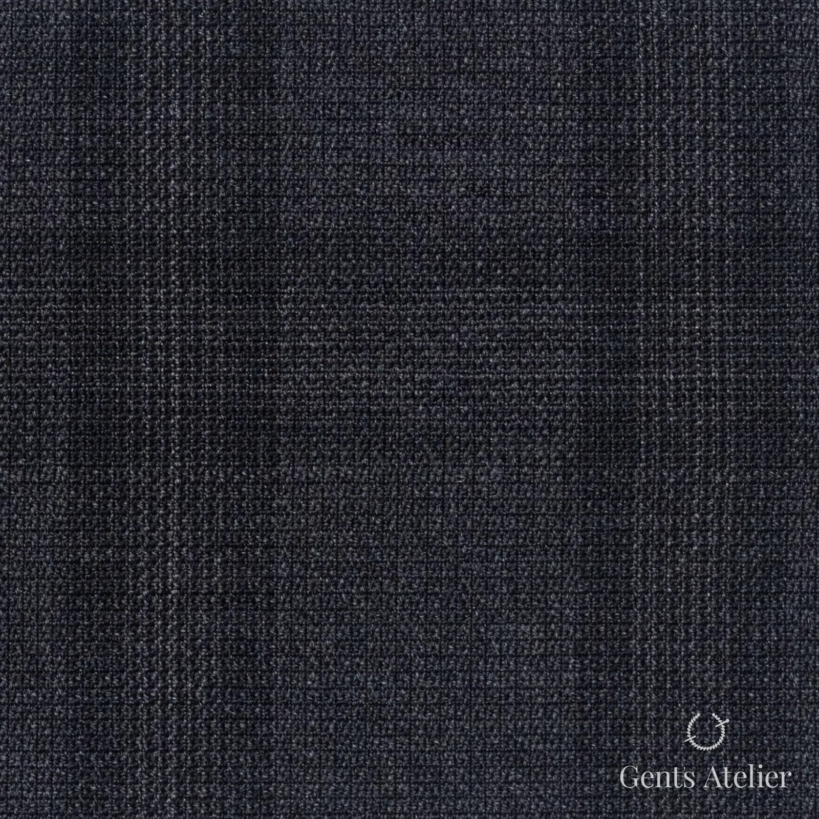 Костюмная ткань Marzoni 622 - 010 / 800 — Антрацит, меланж, 100% шерсть