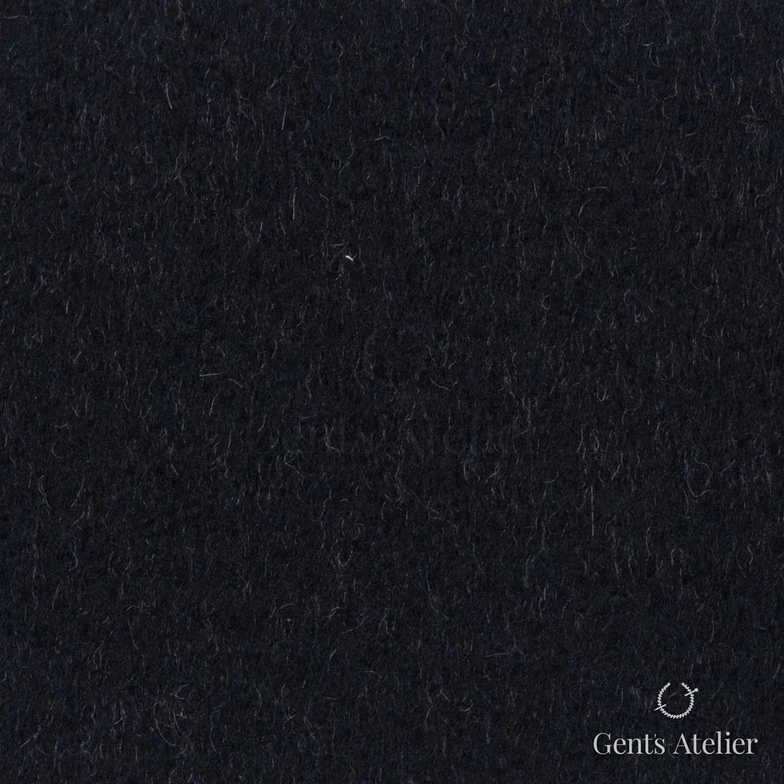 Костюмная ткань Marzoni 665 - 115 / 1600 — Антрацит, однотонная, 90% шерсть, 10% кашемир