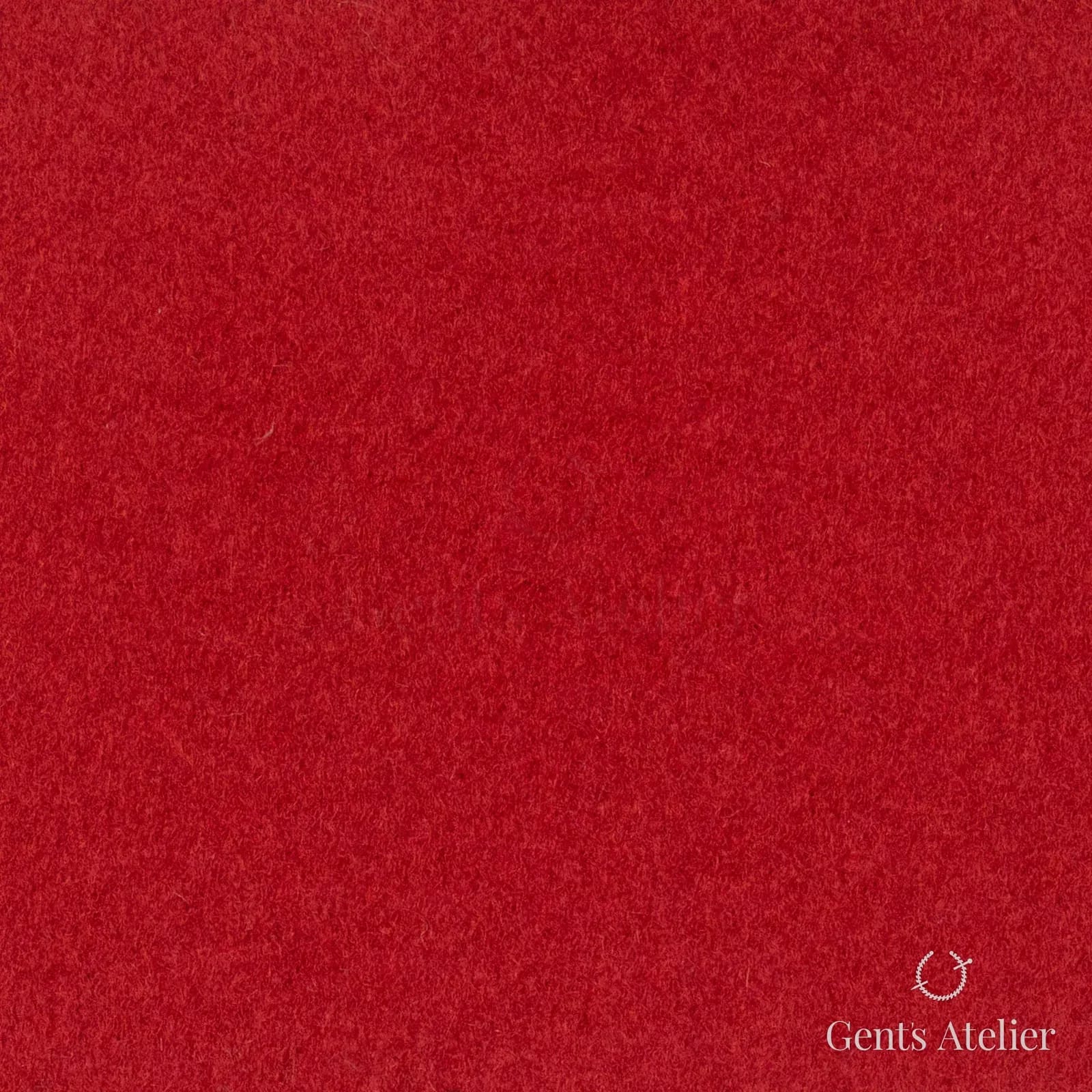 Костюмная ткань Marzoni 665 - 134 / 1500 — Красный, однотонная, 90% шерсть, 10% кашемир