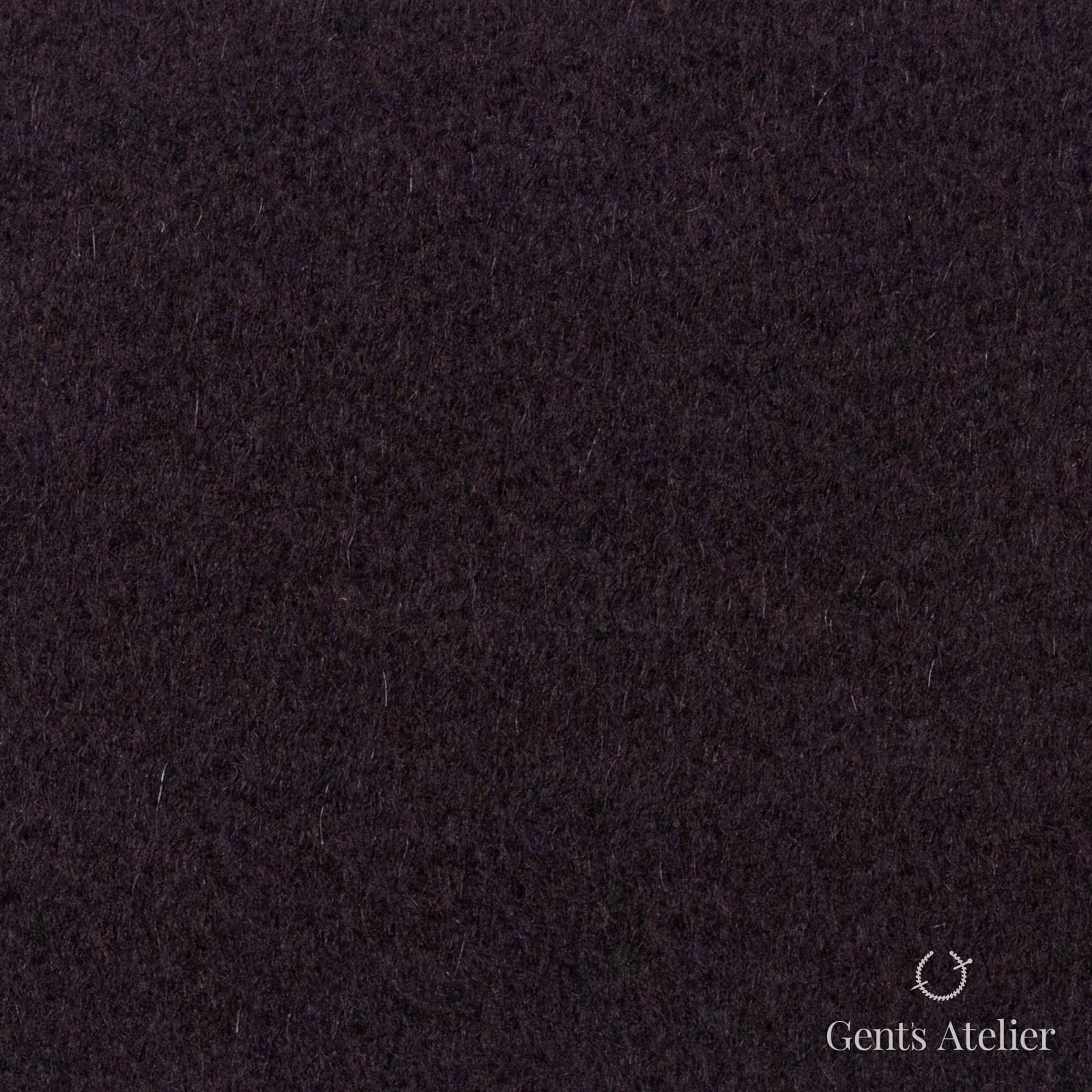 Костюмная ткань Marzoni 665 - 144 / 1600 — Dark Brown, однотонная, 90% шерсть, 10% кашемир