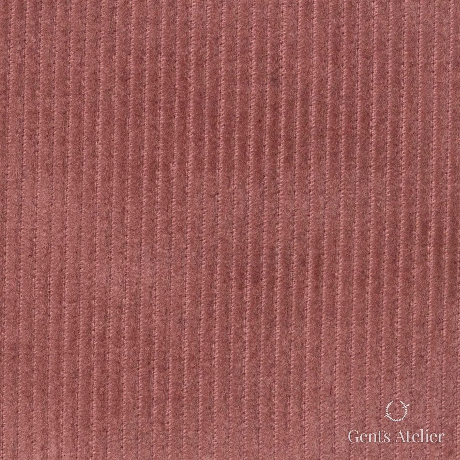 Костюмная ткань Marzoni 605 - 476 / 500 — Brick, полоса, 100% хлопок