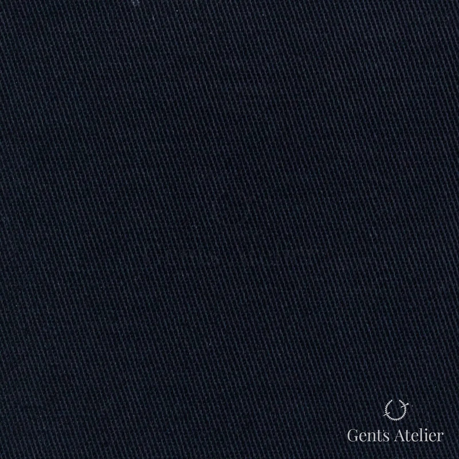 Костюмная ткань Marzoni 605 - 654 / 600 — Тёмно-синий, однотонная, 100% хлопок