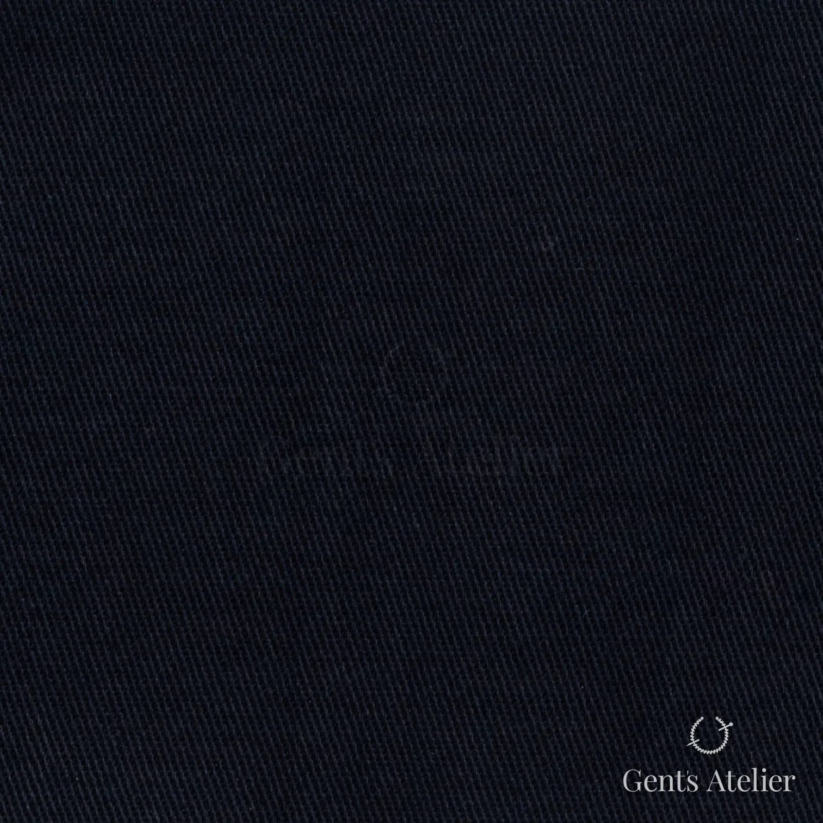 Костюмная ткань Marzoni 605 - 655 / 600 — Тёмно-синий, однотонная, 100% хлопок