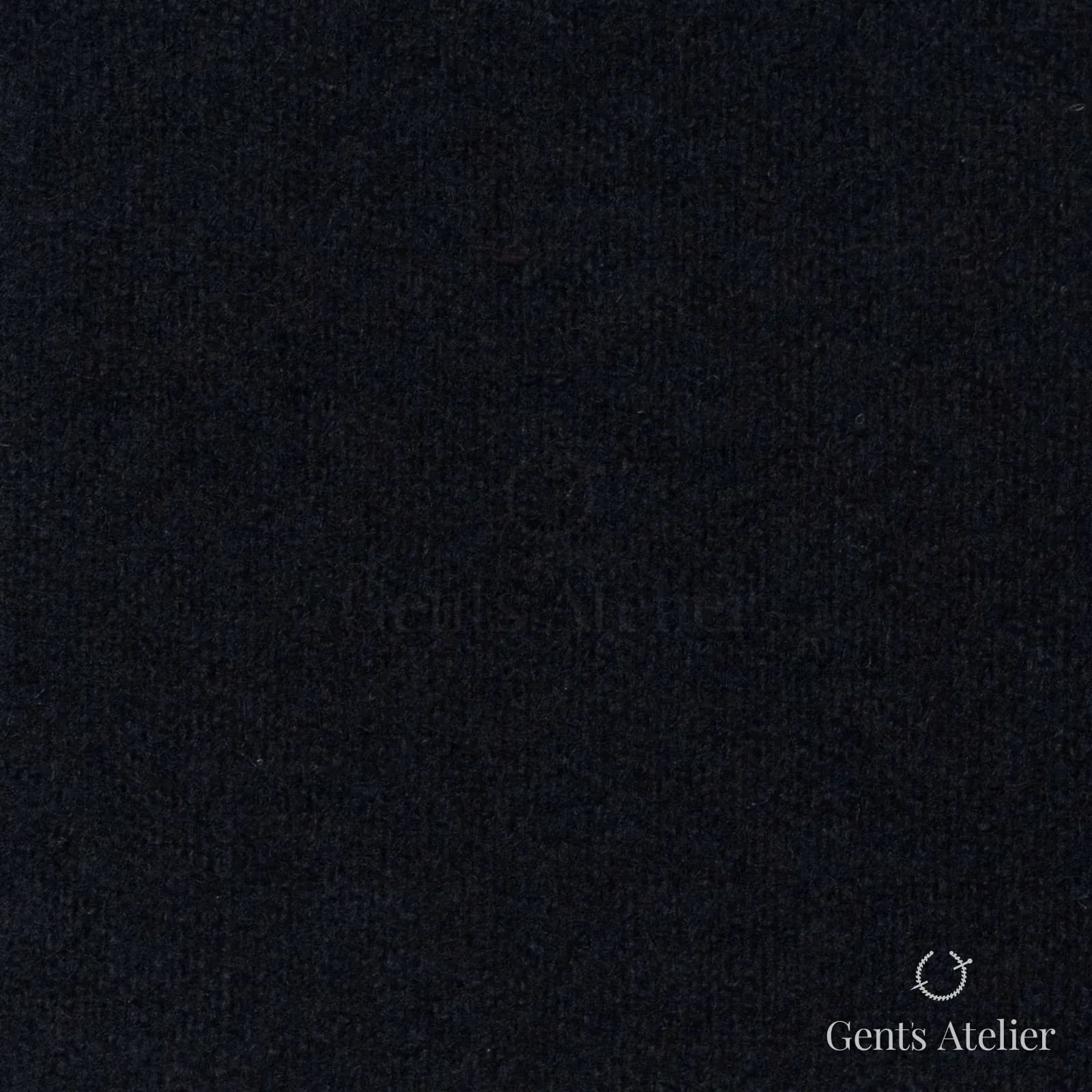Костюмная ткань Marzoni 606 - 021 / 700 — Чёрный, однотонная, 100% шерсть