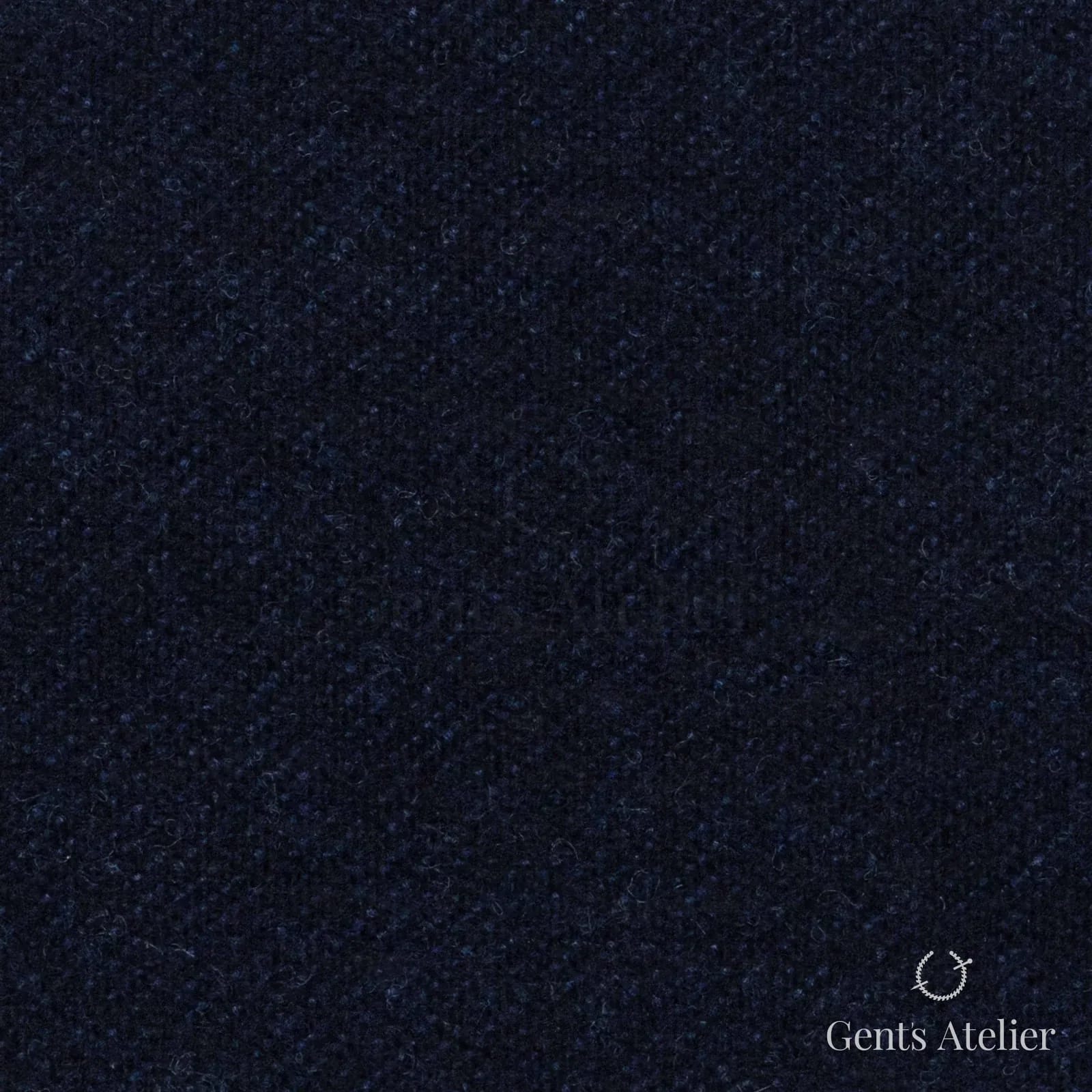 Костюмная ткань Marzoni 606 - 038 / 700 — Тёмно-синий, однотонная, 100% шерсть