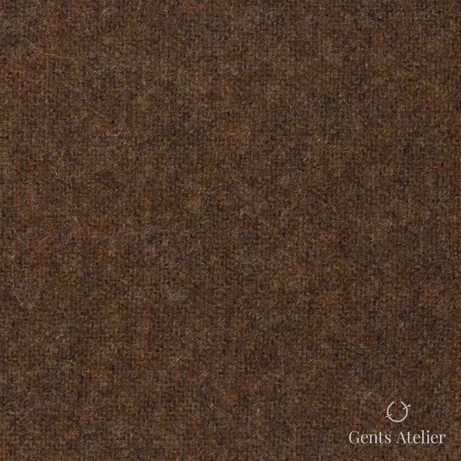 Костюмная ткань Marzoni 606 - 140 / 700 — Коричневый, меланж, 100% шерсть