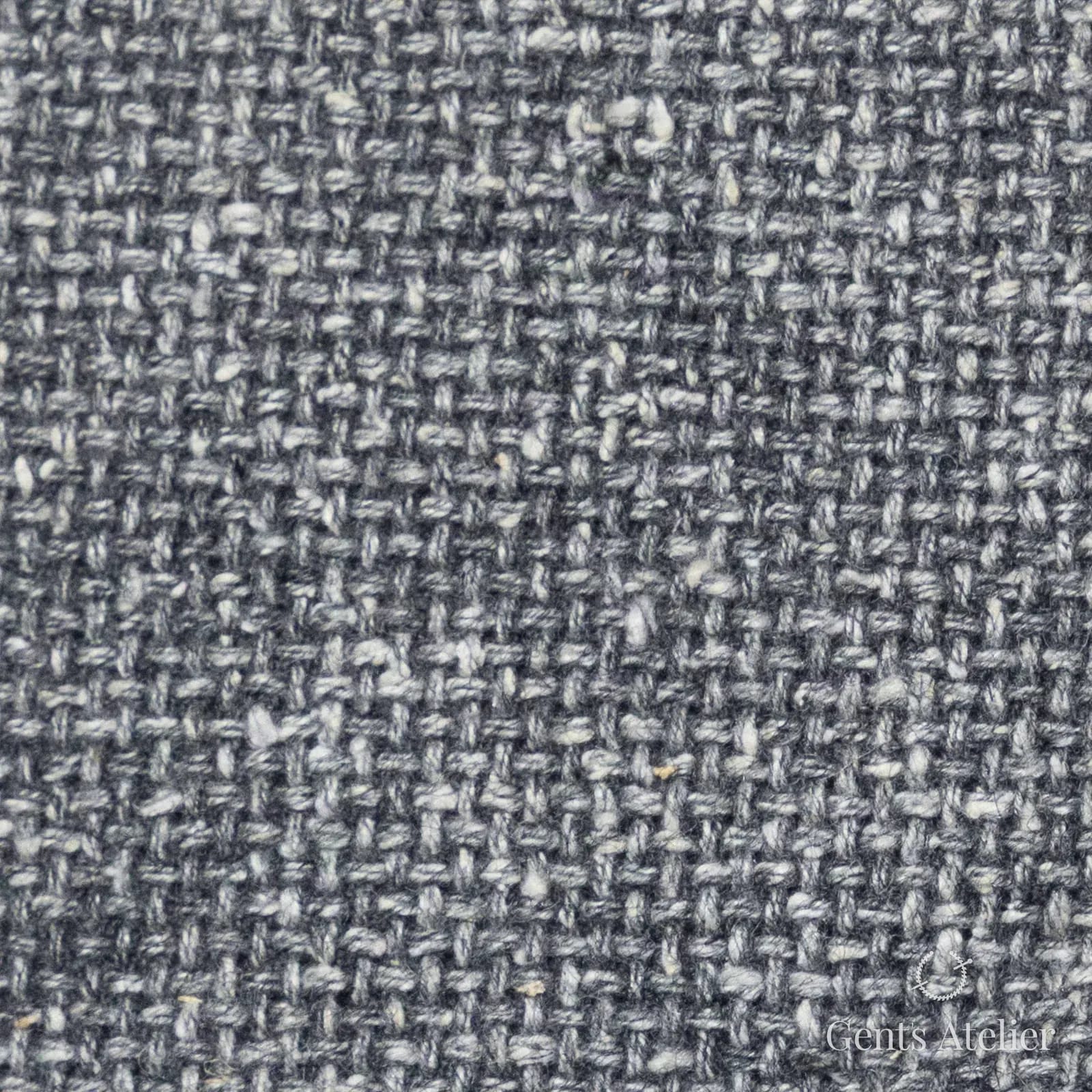 Костюмная ткань Marzoni 641 - 152 / 1300 — Серый, меланж, 65% шерсть, 35% шёлк