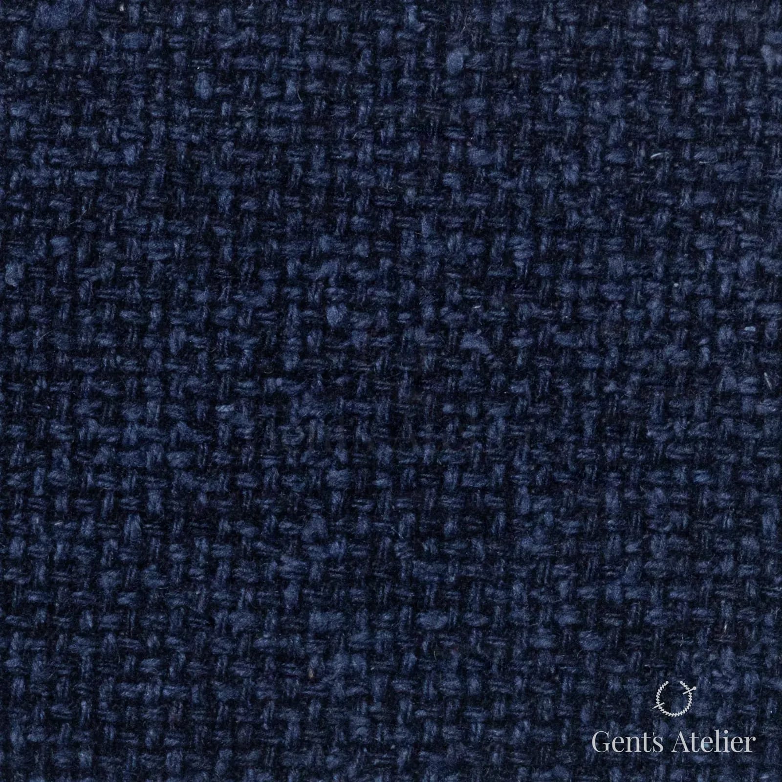 Костюмная ткань Marzoni 641 - 154 / 1300 — Синий, меланж, 65% шерсть, 35% шёлк