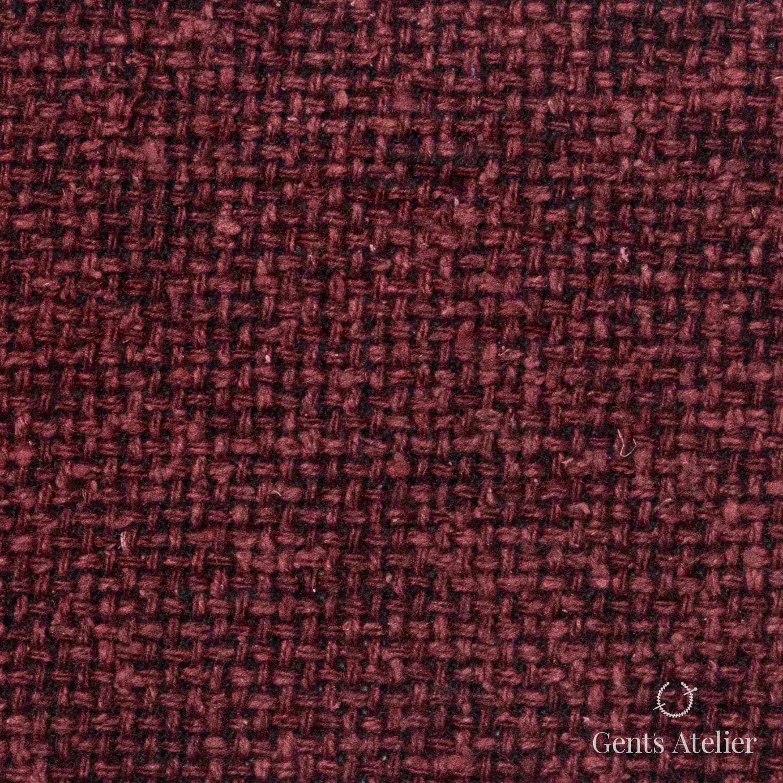 Костюмная ткань Marzoni 641 - 157 / 1300 — Бордовый, меланж, 65% шерсть, 35% шёлк