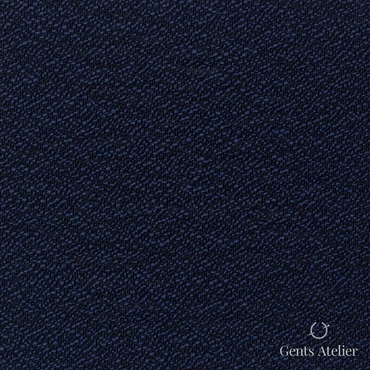 Костюмная ткань Marzoni 622 - 021 / 800 — Тёмно-синий, однотонная, 100% шерсть