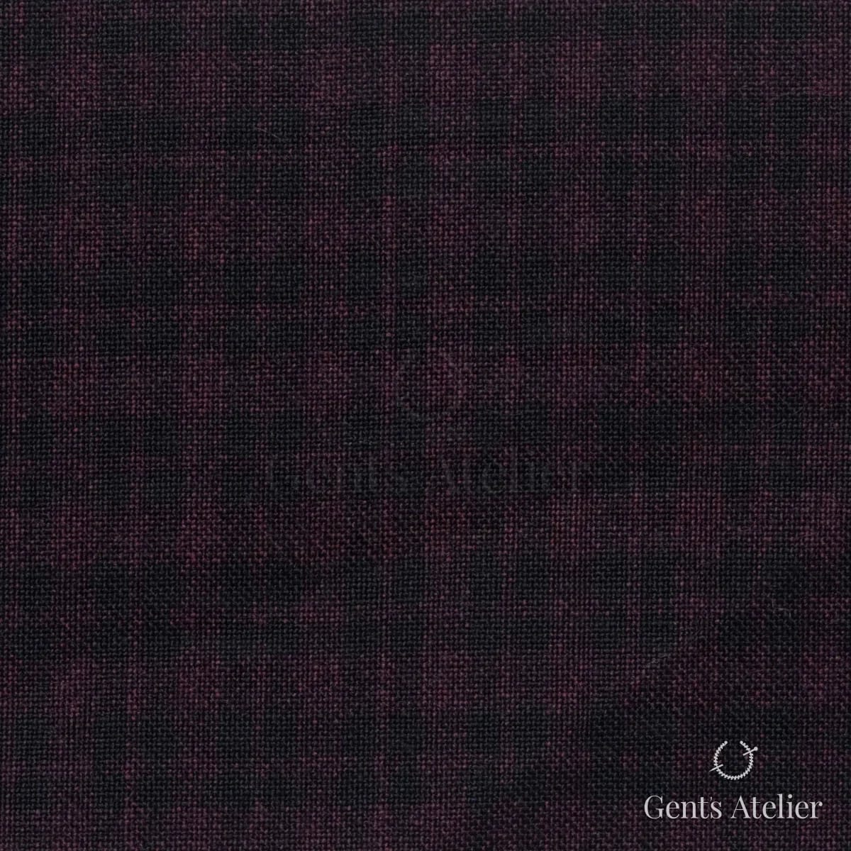 Костюмная ткань Marzoni 629 - 008 / 900 — Тёмно-красный, меланж, 84% шерсть, 16% Mohair