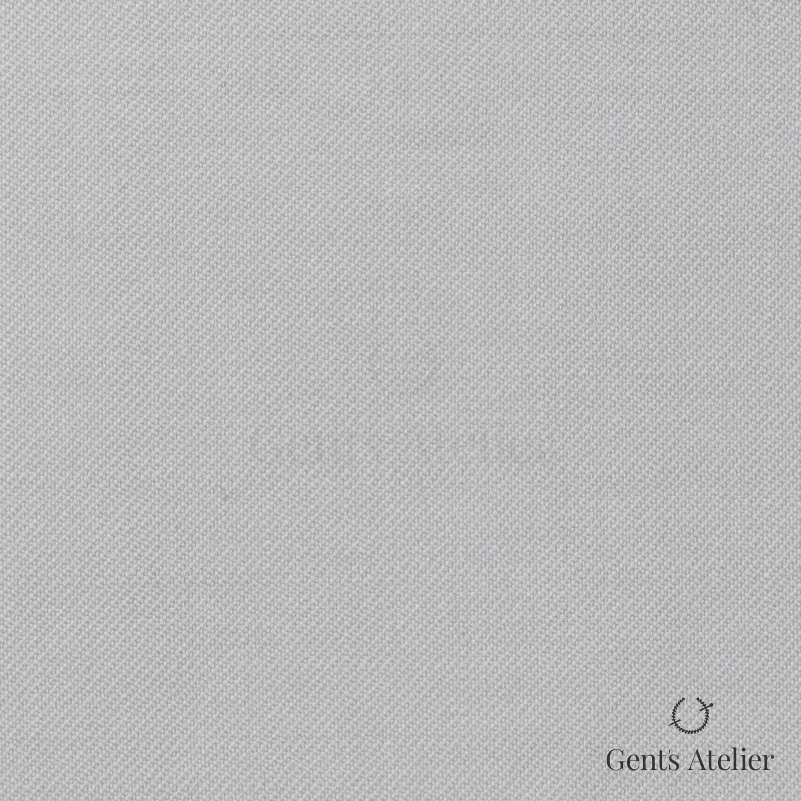 Костюмная ткань Marzoni 600 - 122 / 700 — Светло-серый, однотонная, 100% шерсть